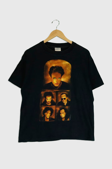 Vintage 1992 The Cure Vinyl Member Portrait T Shirt Sz L