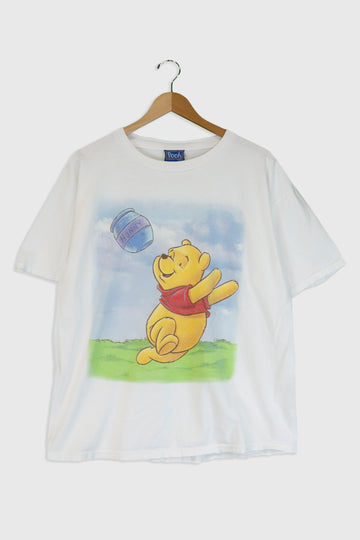 Vintage Disney Winnie The Pooh Pot Of Honey T Shirt Sz XL