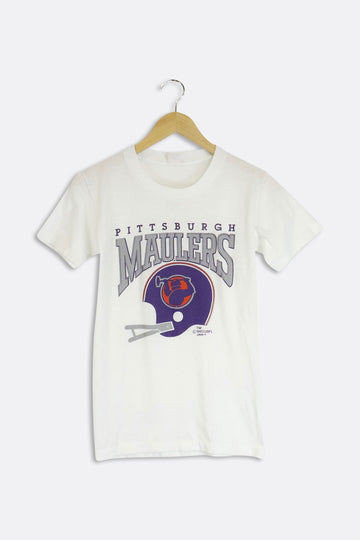 Vintage 1983 USFL Pittsburgh Maulers T Shirt Sz S