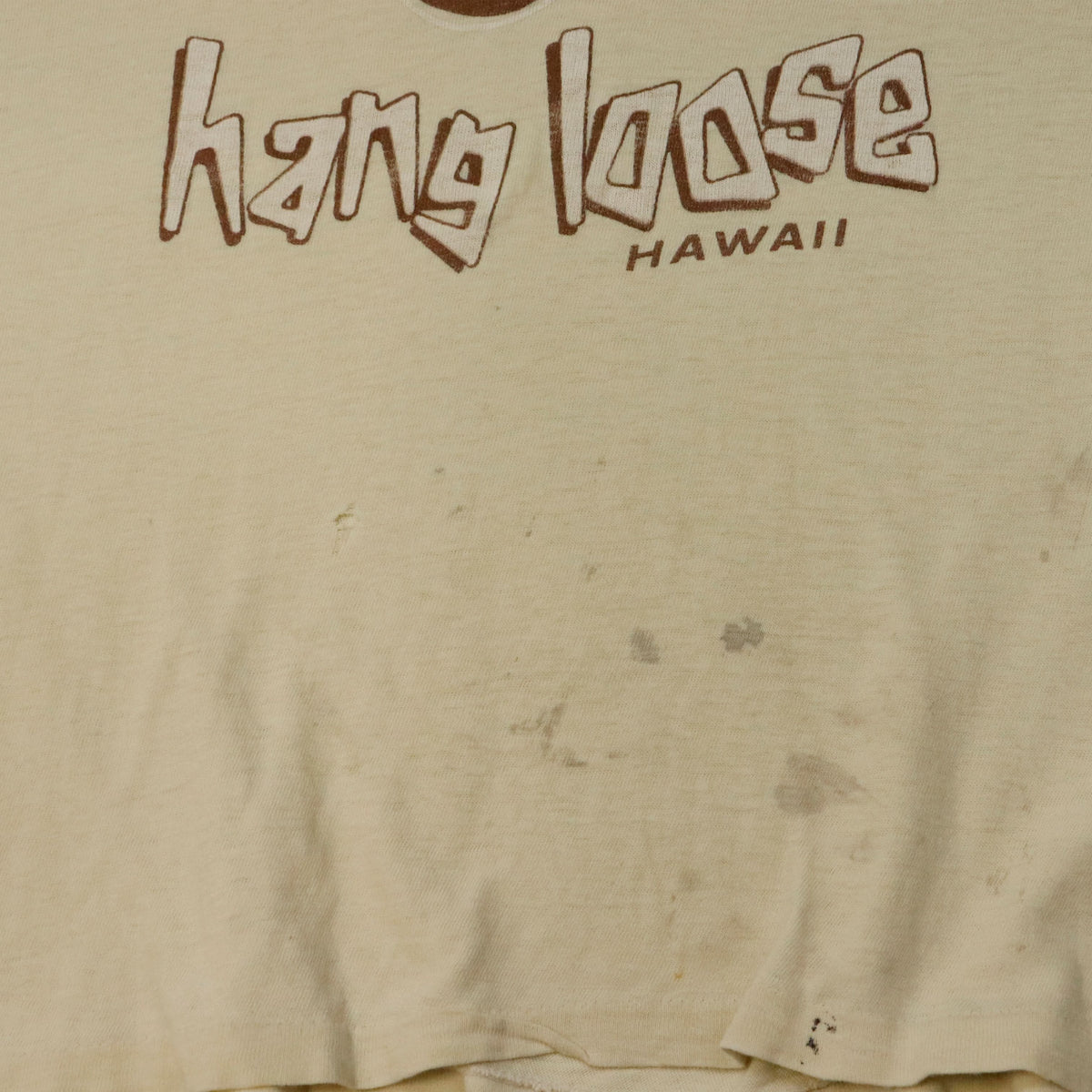 Vintage Hanes Hang Loose Hawaii Graphic T-Shirt Size S