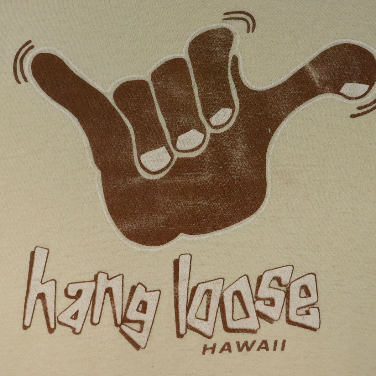 Vintage Hanes Hang Loose Hawaii Graphic T-Shirt Size S