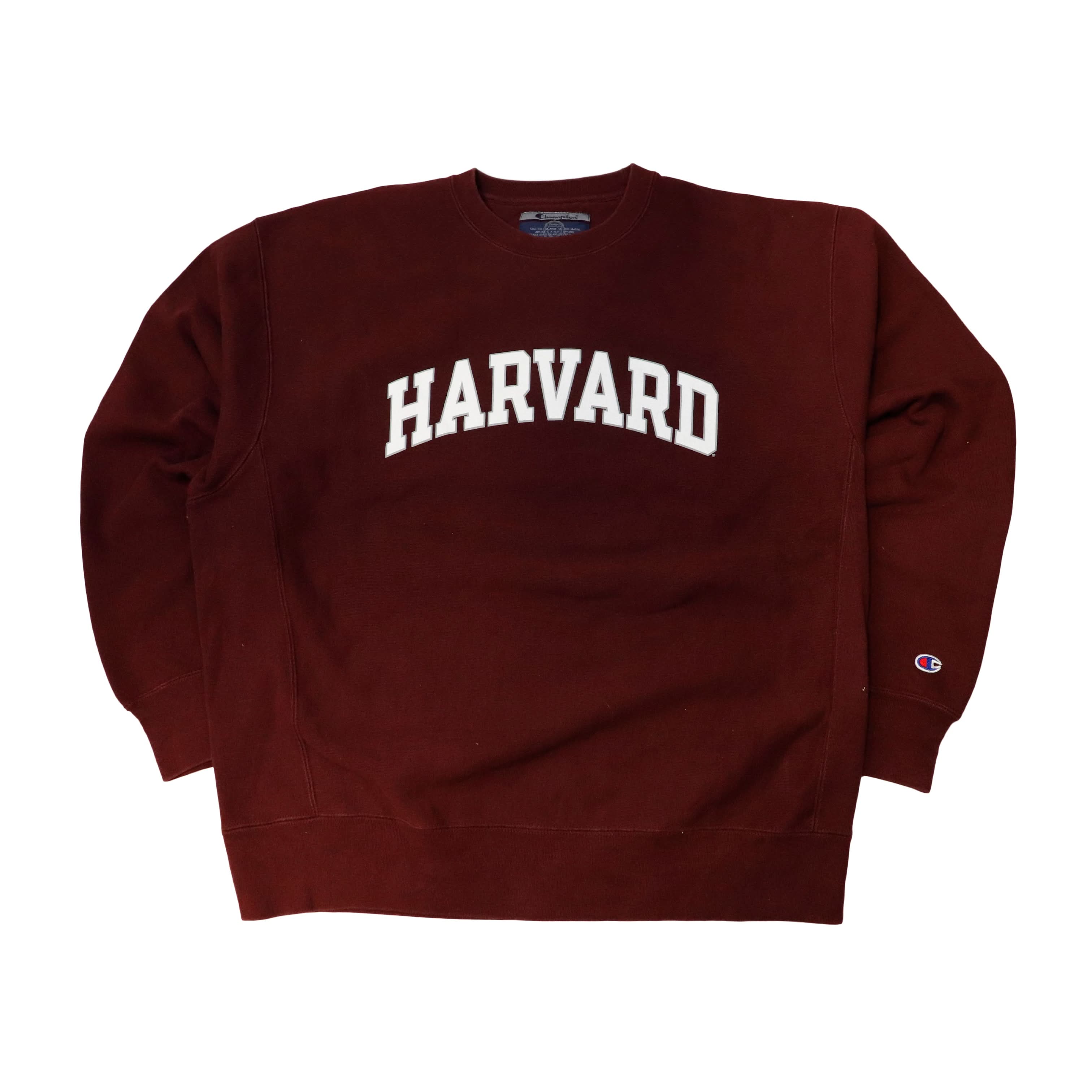 Vintage Champion Reverse Weave 90s Harvard Reverse Weave Sweatshirt Size L