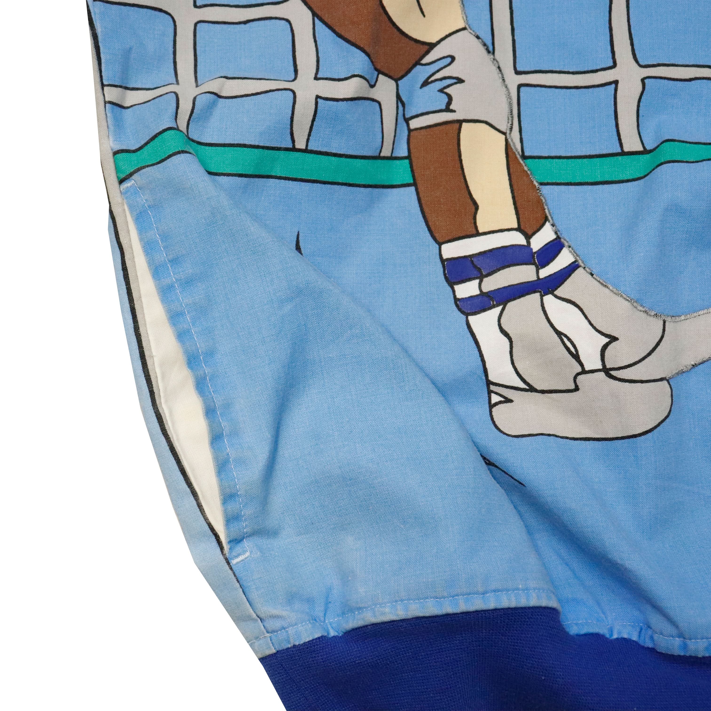 1980s - Starter Volleyball Graphic Pullover Jacket Size L