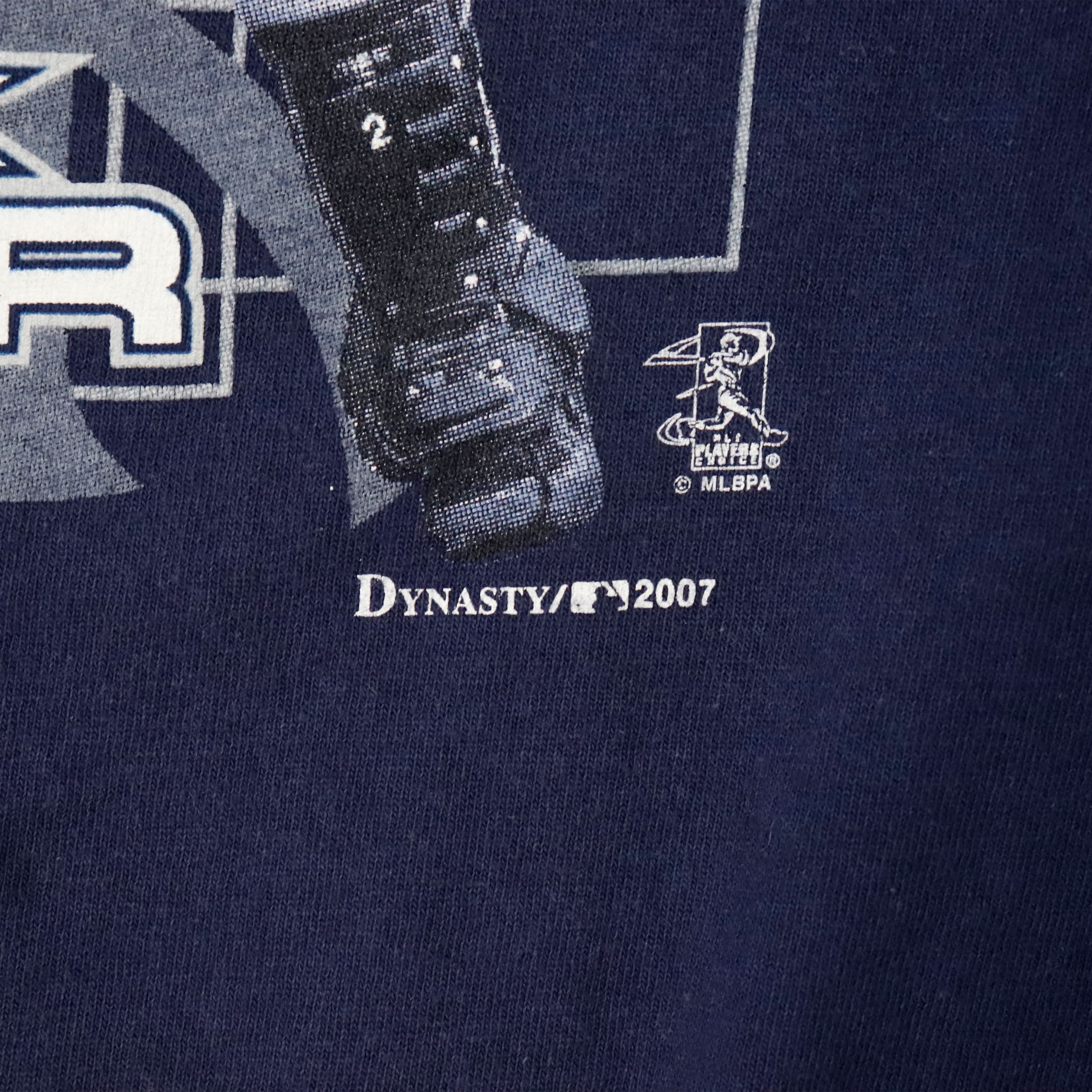 Vintage 2007 Dynasty Derek Jeter New York Yankees Graphic T-Shirt Size XL