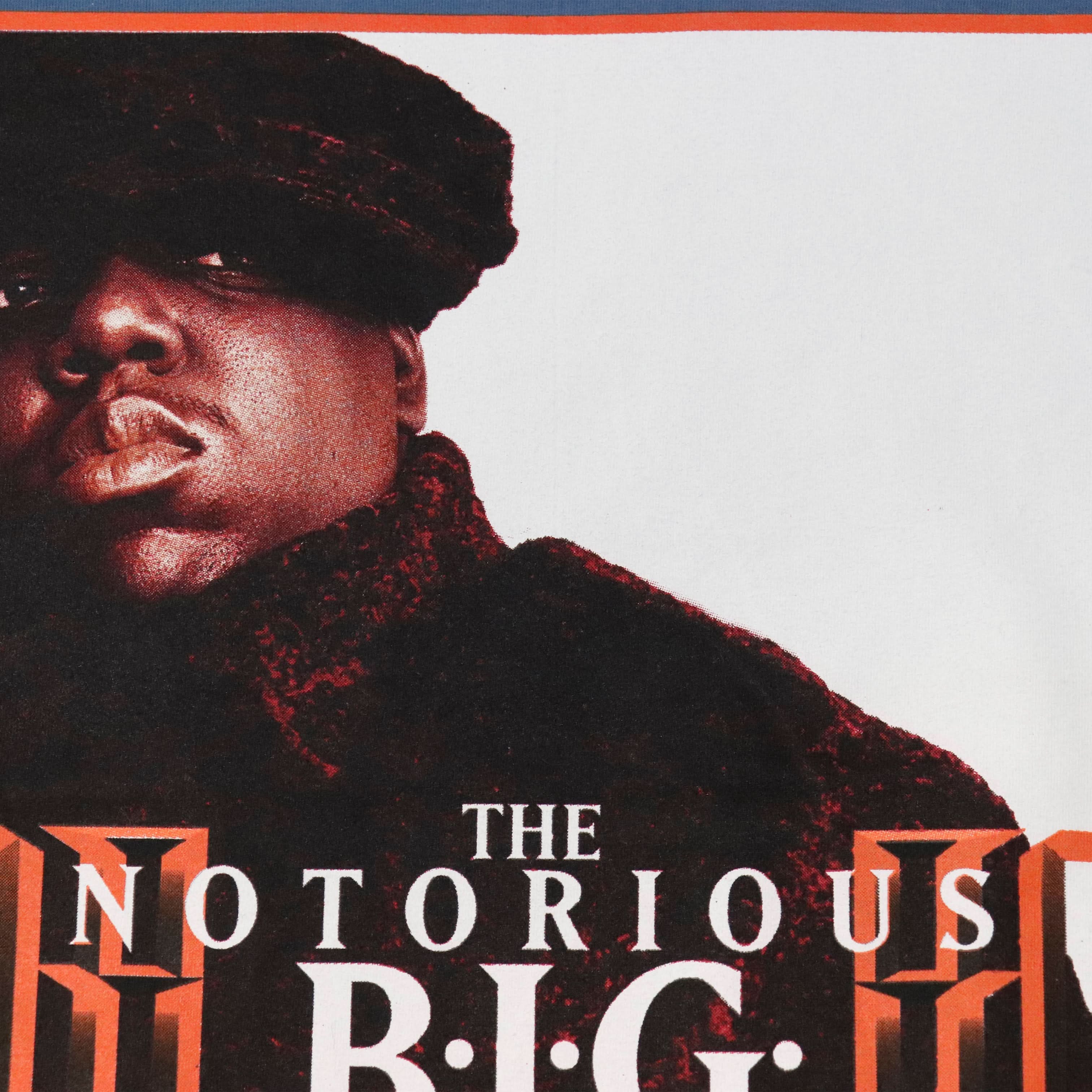 Vintage 1997 The Notorious B.I.G. Graphic Hip-Hop T-Shirt Size XL