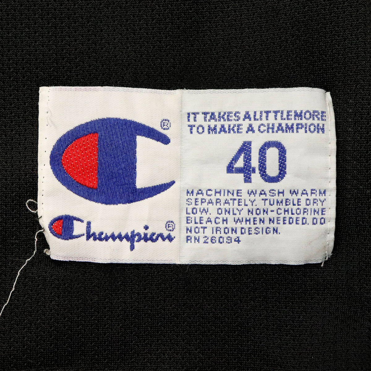Vintage Champion #23 Chicago Bulls Michael Jordan Basketball Jersey Size 40