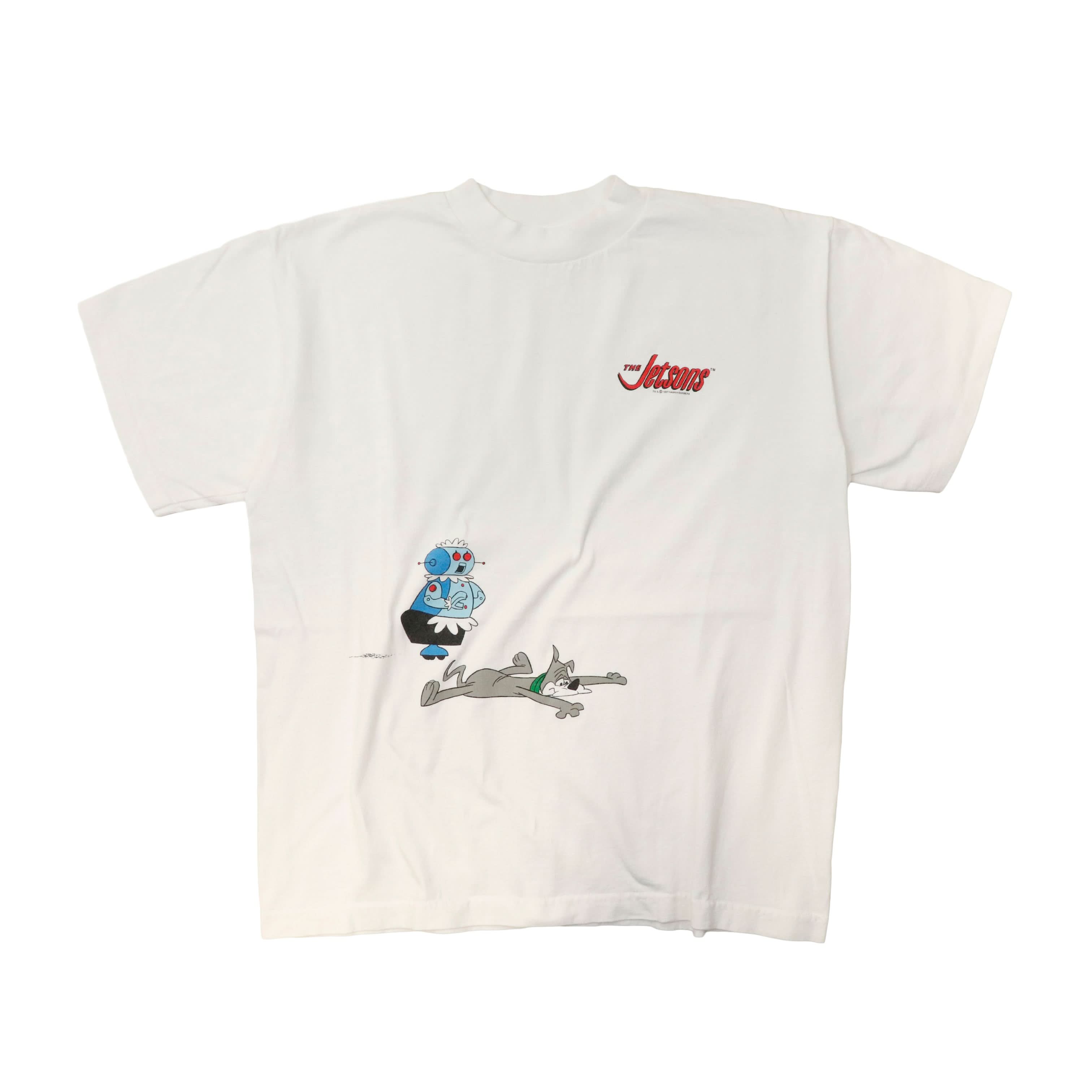 Vintage 1997 Jetsons Rosie and Astro Cartoon Graphic T-Shirt Size N/A