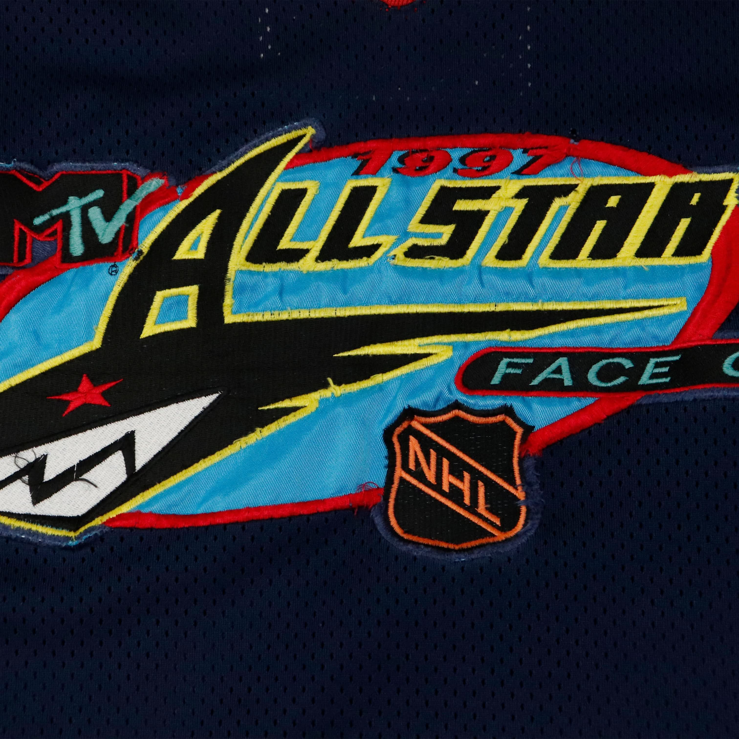 Vintage Champion 1997 MTV All-Star Face Off Hockey Jersey Size N/A