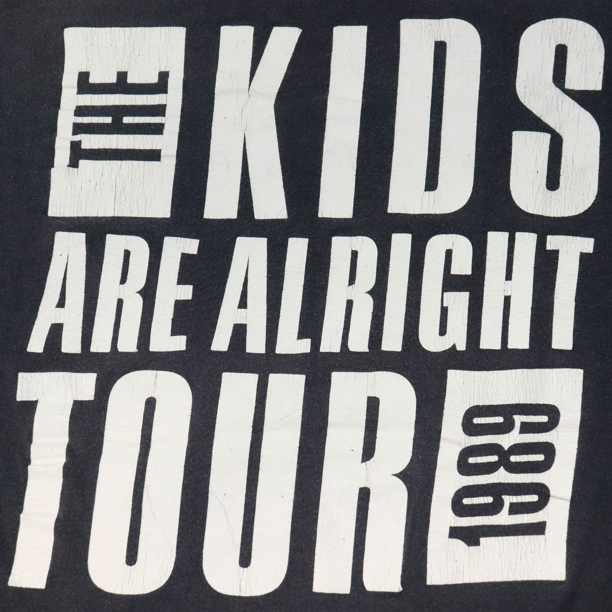 Vintage 1989 The Who Maximum R&B Graphic T-Shirt Size L