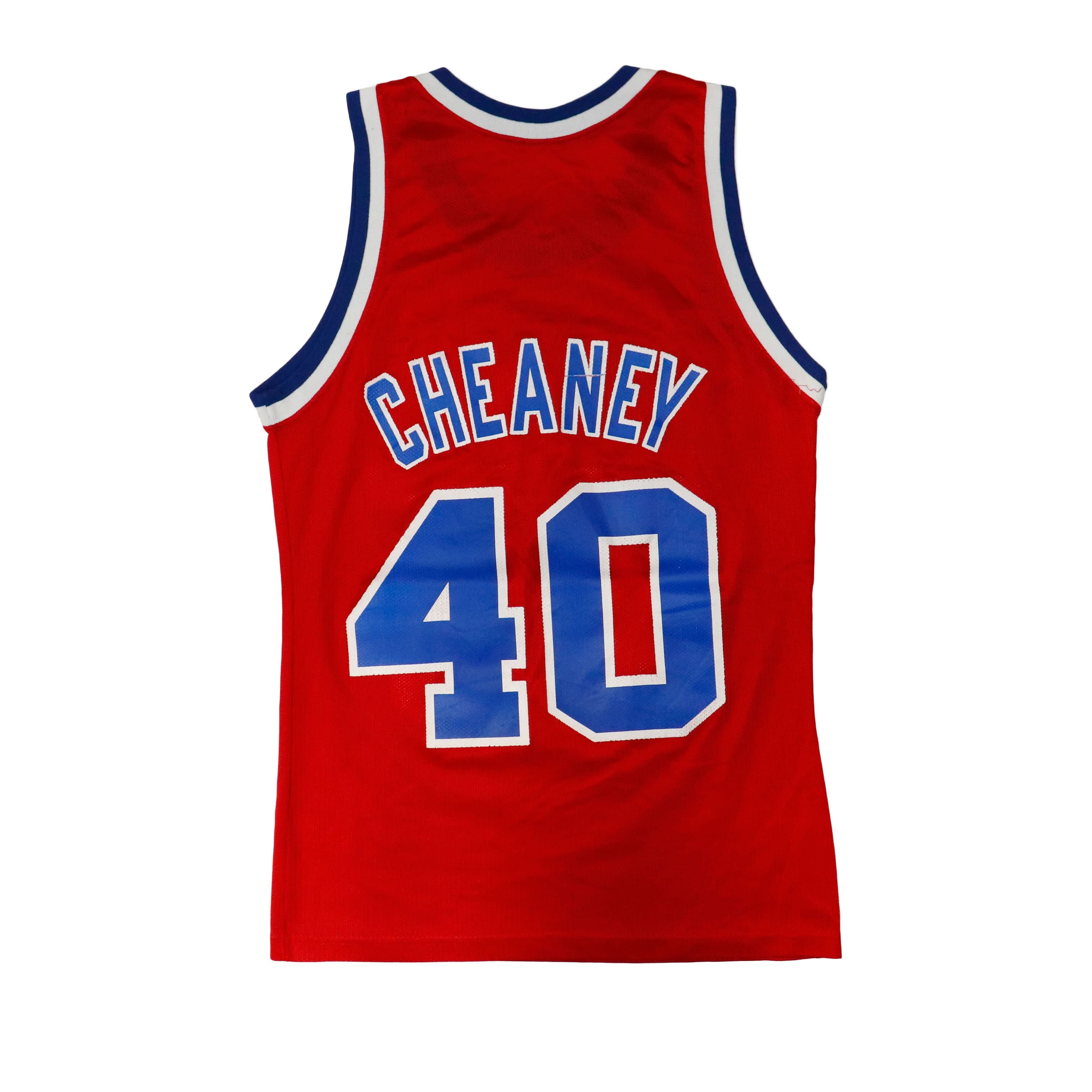 Vintage Champion Bullets #40 Basketball Jersey Cheaney