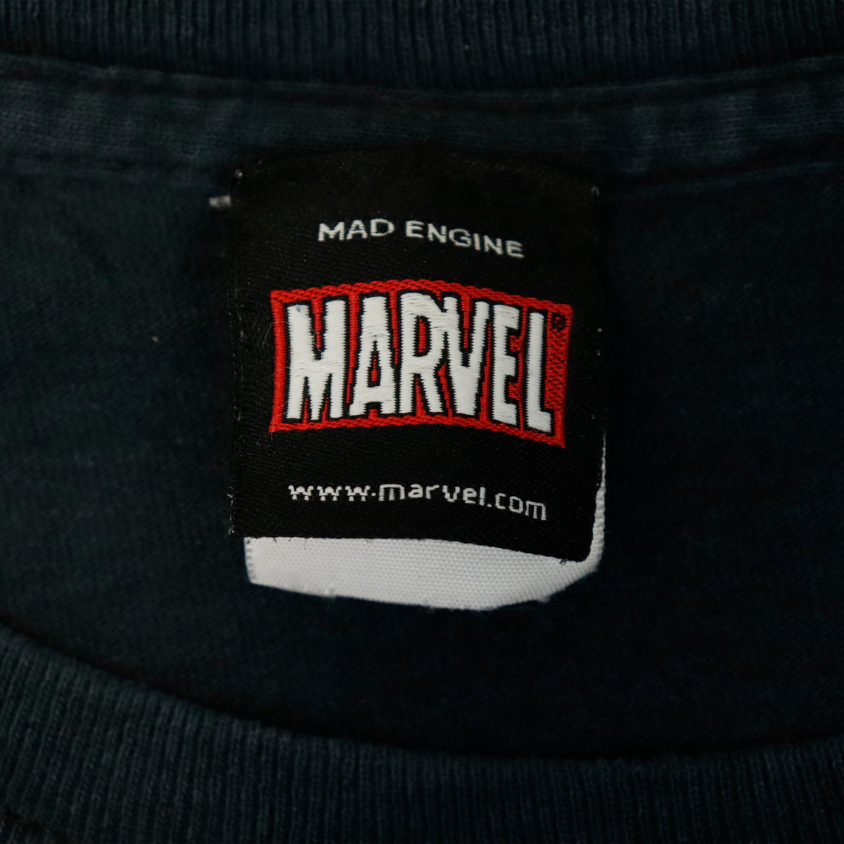 Vintage Marvel Mad Engine Superheroes Graphic T-Shirt Size XXL