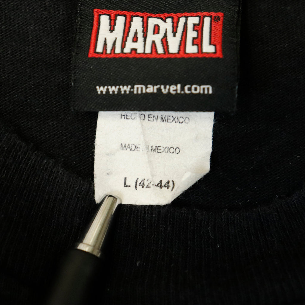 Vintage Marvel Mad Engine Comic Characters Graphic T-Shirt Size L