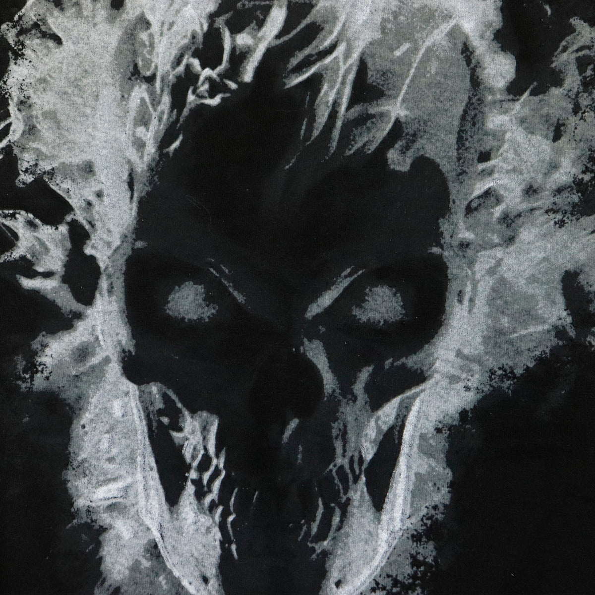 Vintage Marvel Mad Engine Ghostly Skull Graphic T-Shirt Size XL