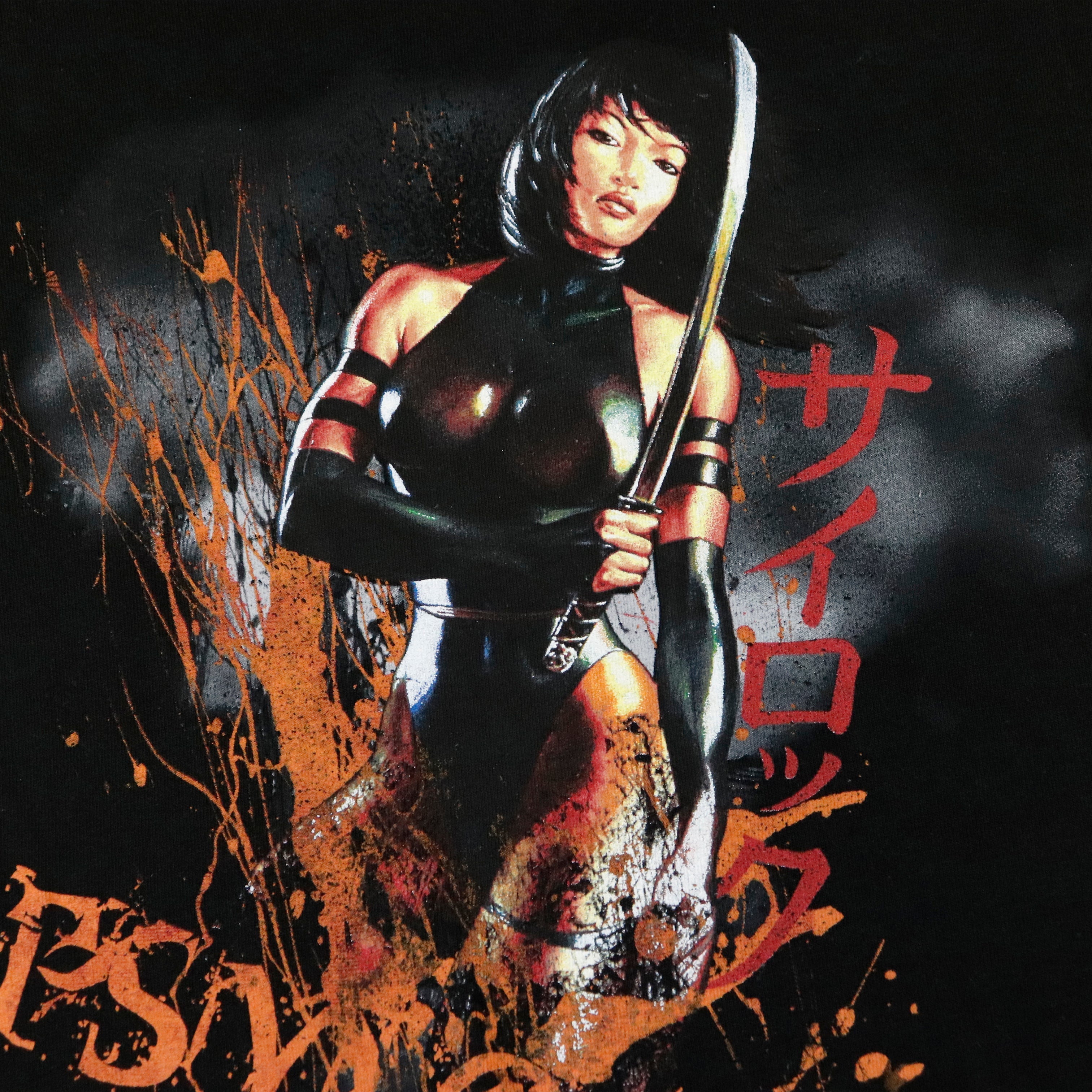 Vintage 2007 Marvel Mad Engine Psylocke Graphic T-Shirt Size XXXL