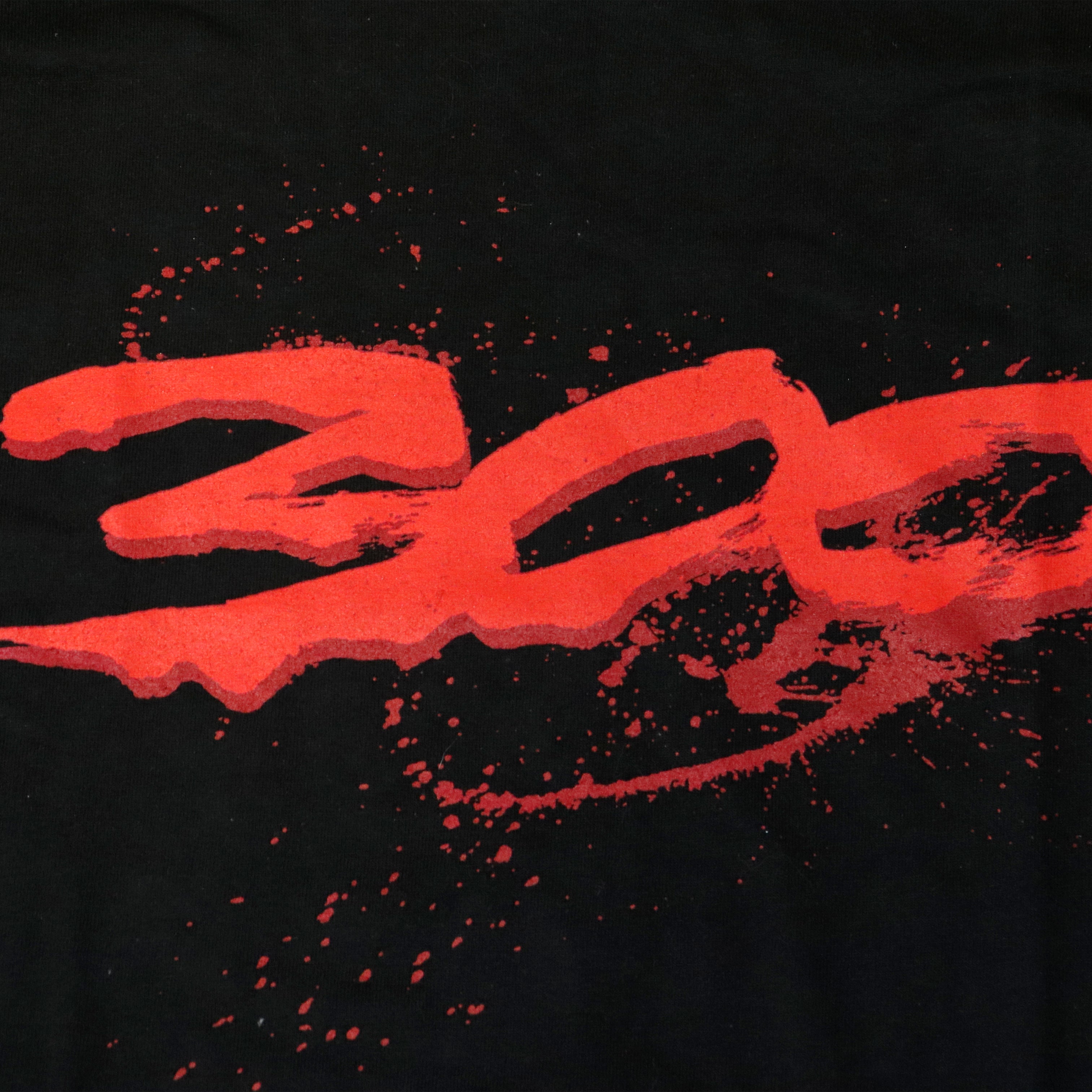 Vintage 300 Movie Graphic Black T-Shirt Size M
