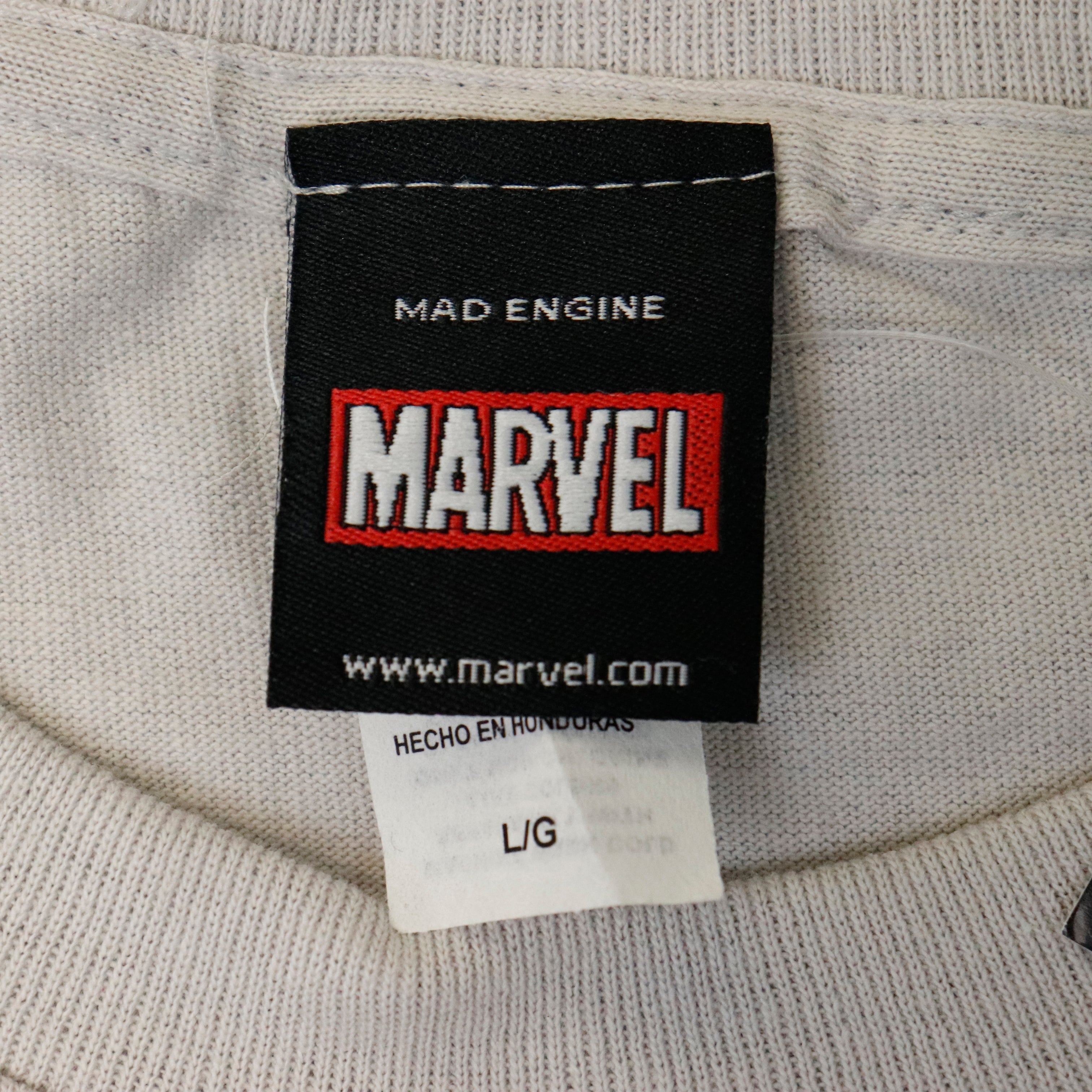 Vintage 2011 Marvel mad Engine Deadpool Graphic T-Shirt Size L