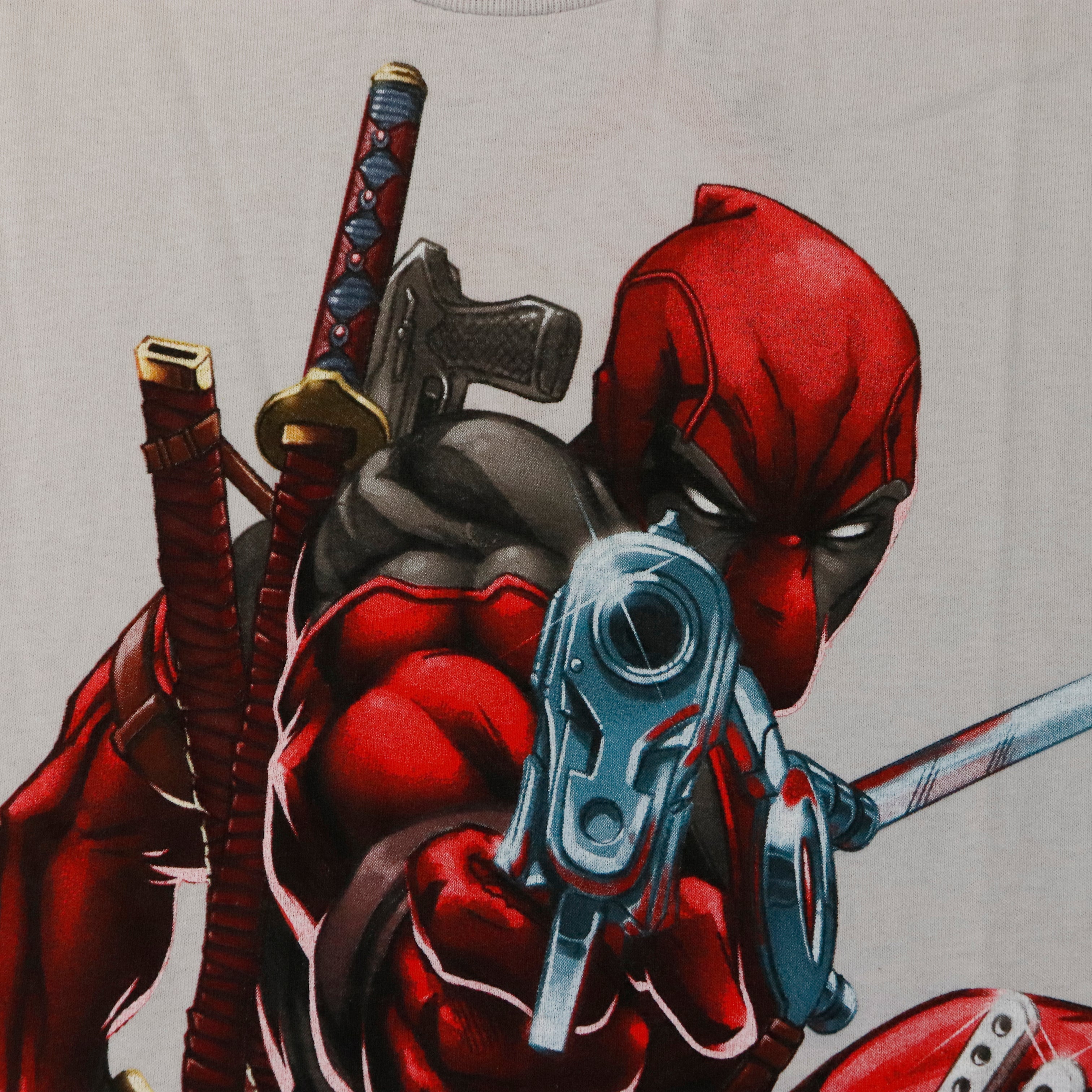 Vintage Marvel Mad Engine Deadpool Graphic T-Shirt Size Medium