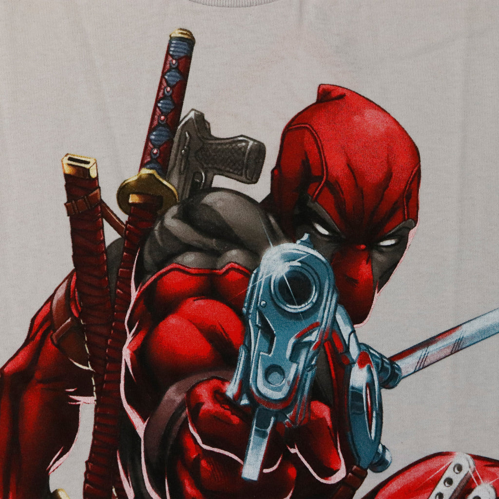 Vintage 2011 Marvel Mad Engine Deadpool Graphic T-Shirt Size M