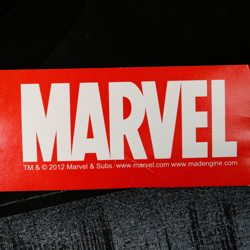 Vintage 2012 Marvel Mad Engine Captain America Graphic T-Shirt Size M