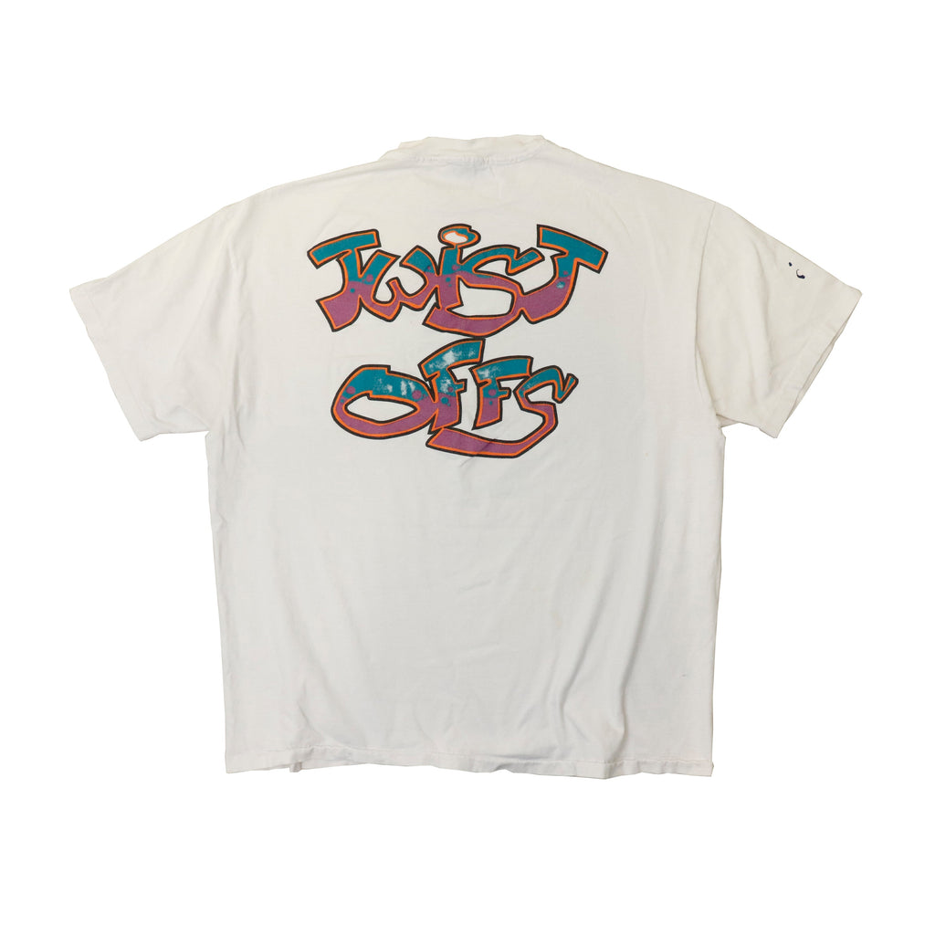 Vintage Twist Offs SKA Cartoon Graphic T-Shirt Size XL 90s RARE Punk