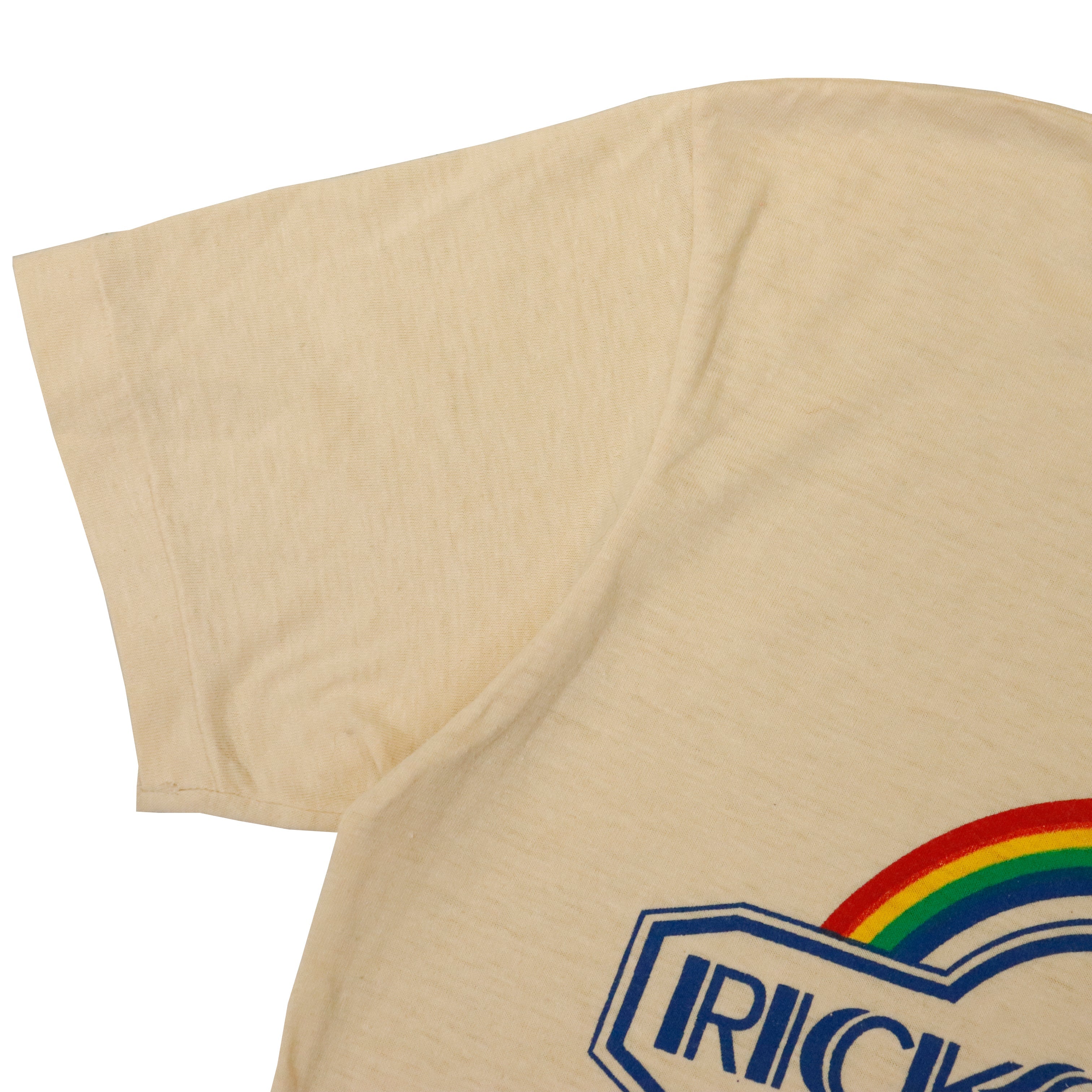 Vintage 80s Rick's Cafe Jamaica Rainbow Graphic T-shirt Size L