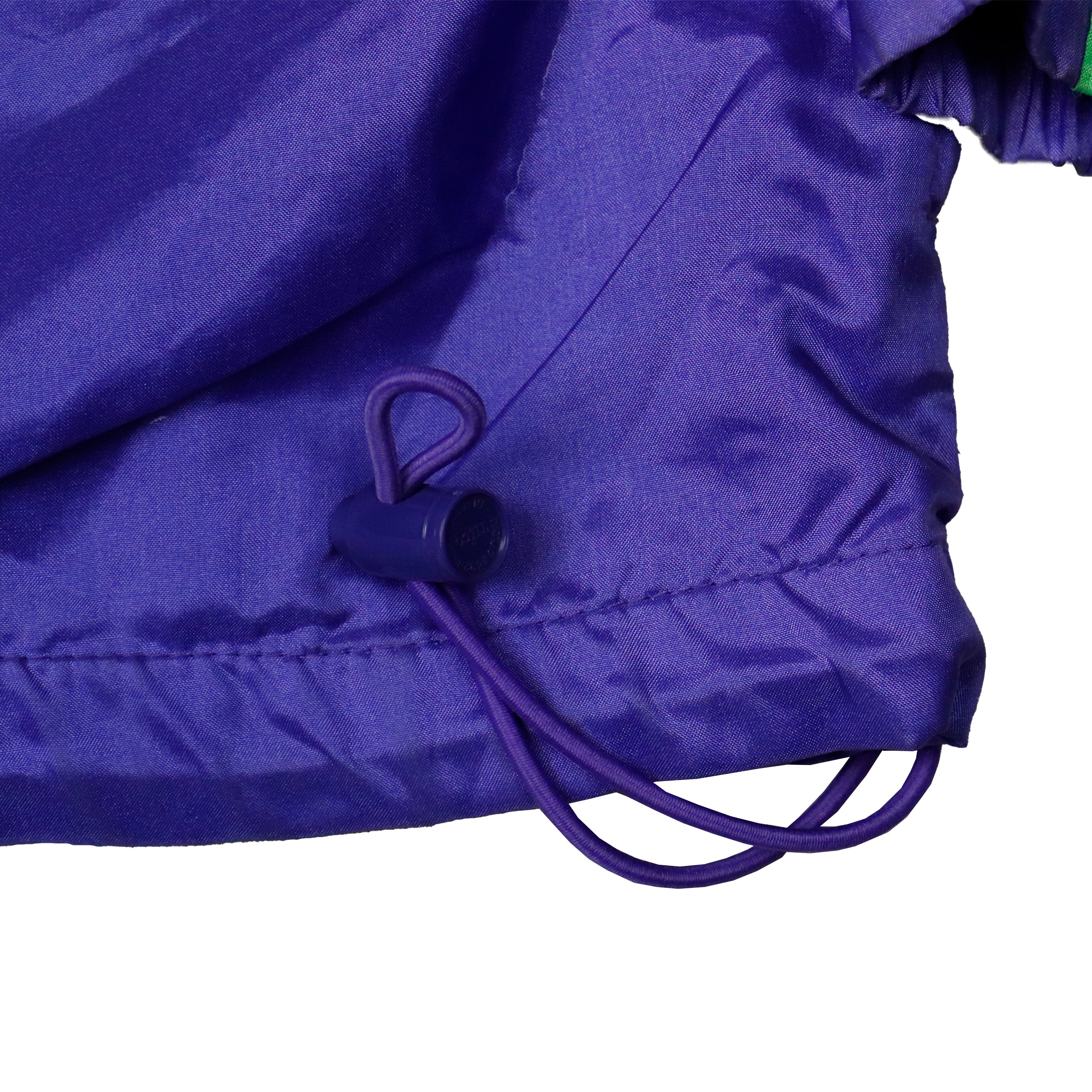 Vintage 90s Nike International Purple Green Windbreaker Jacket Size S