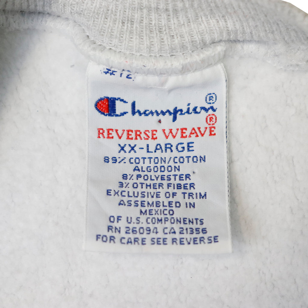 Vintage 1994-95 Champion Reverse Weave Nebraska Huskers Crewneck Sweatshirt Size XXL