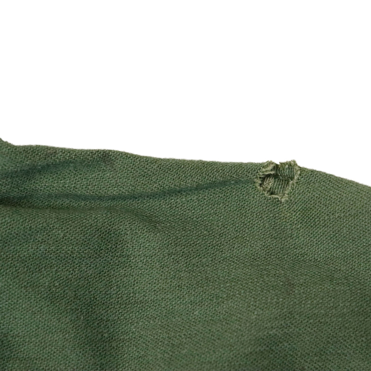 Vintage U.S. Army OG-107 Sateen Shirt Field Issue Size 15 1/2 x 33