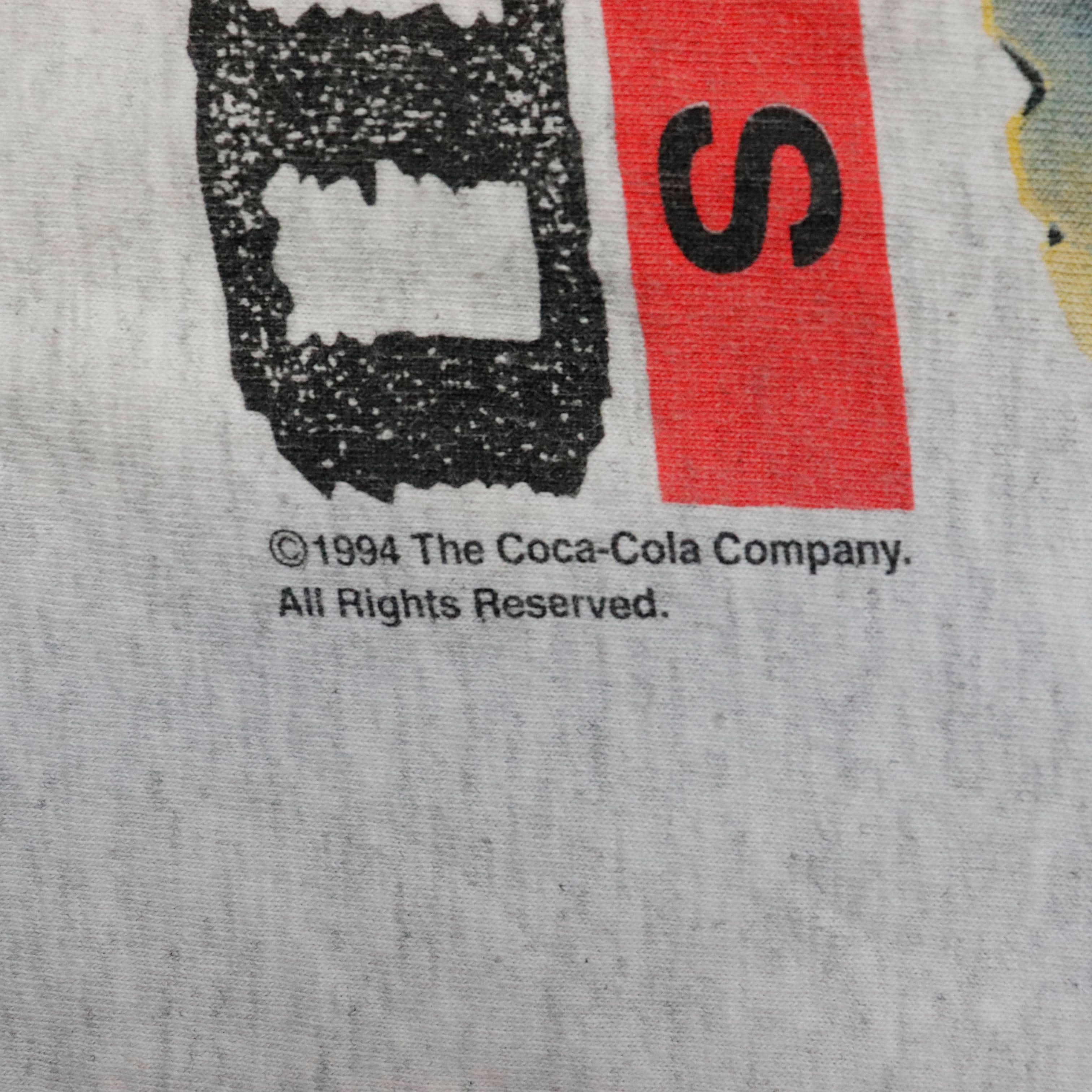 Vintage 1994 Coke Always Rugged Graphic T-Shirt Size XL