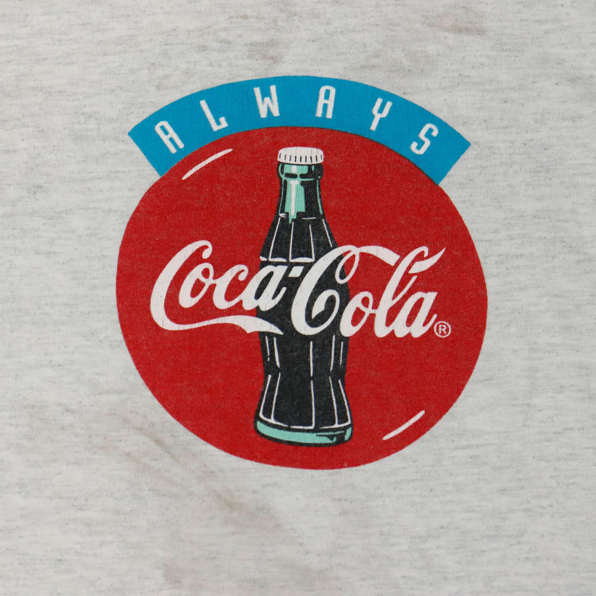 Vintage 1994 Coke Always Rugged Graphic T-Shirt Size XL