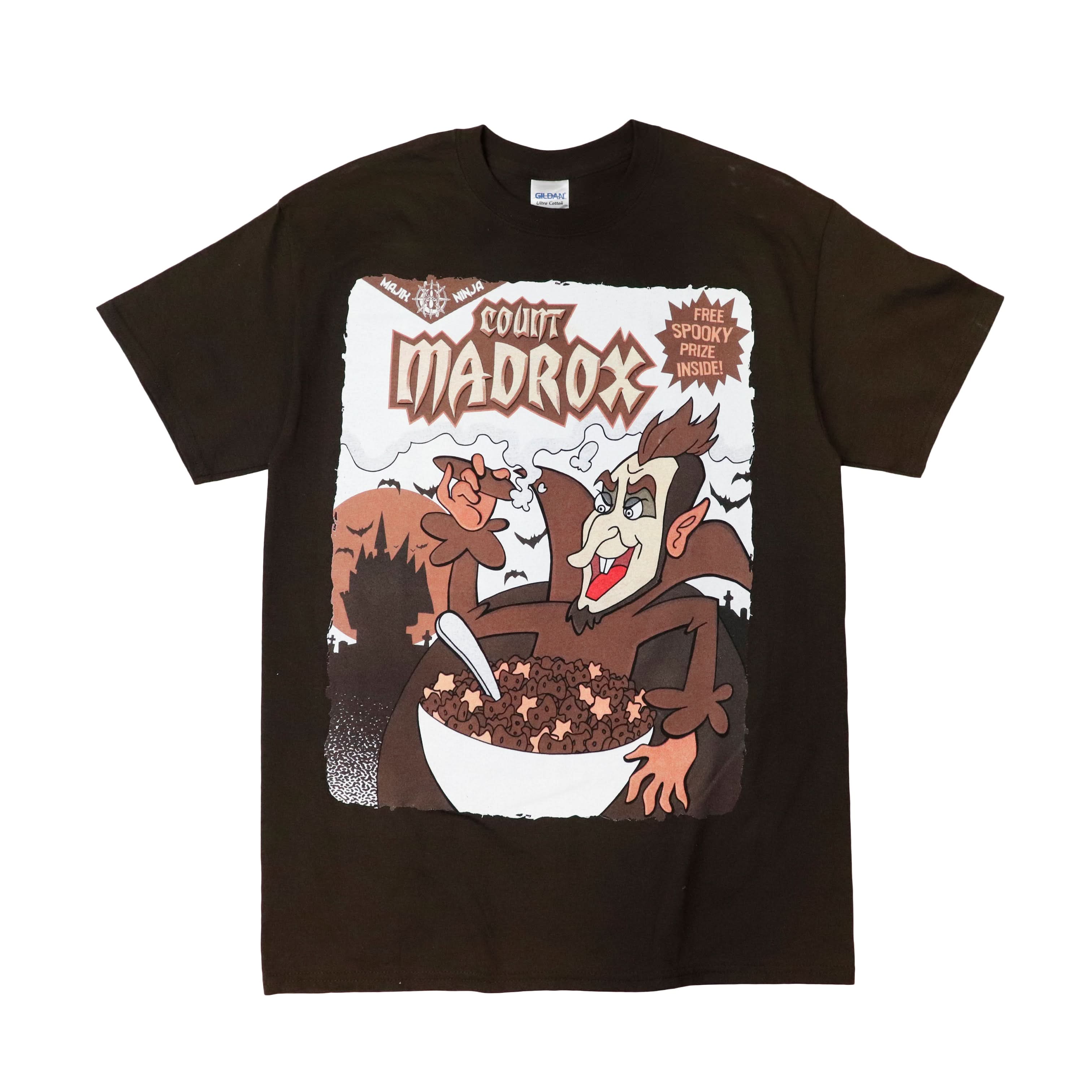 Vintage Twizted Count Madrox Cartoon Horror Graphic T-Shirt Size M