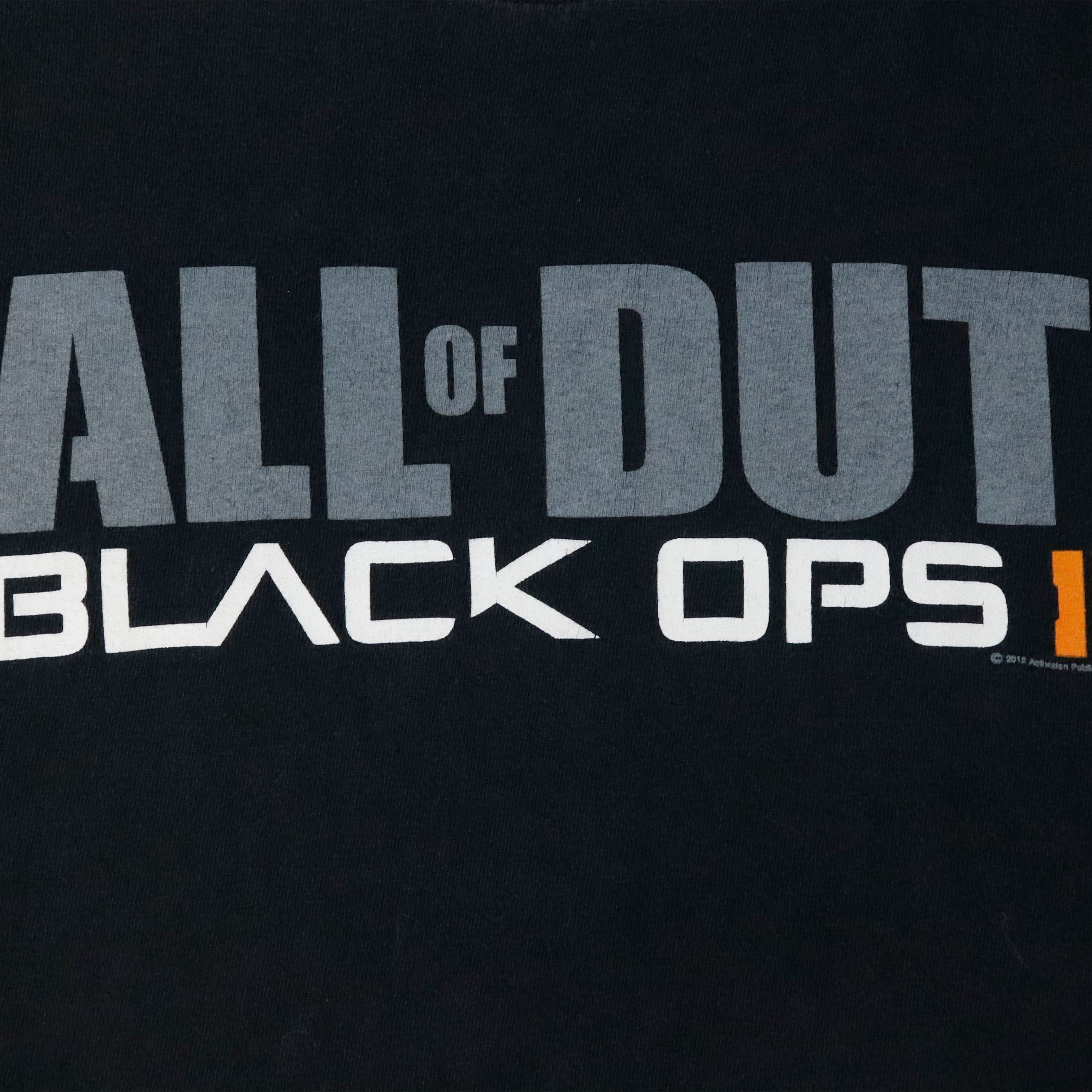 Vintage 2012 Call of Duty Black Ops II Graphic T-Shirt Size N/A