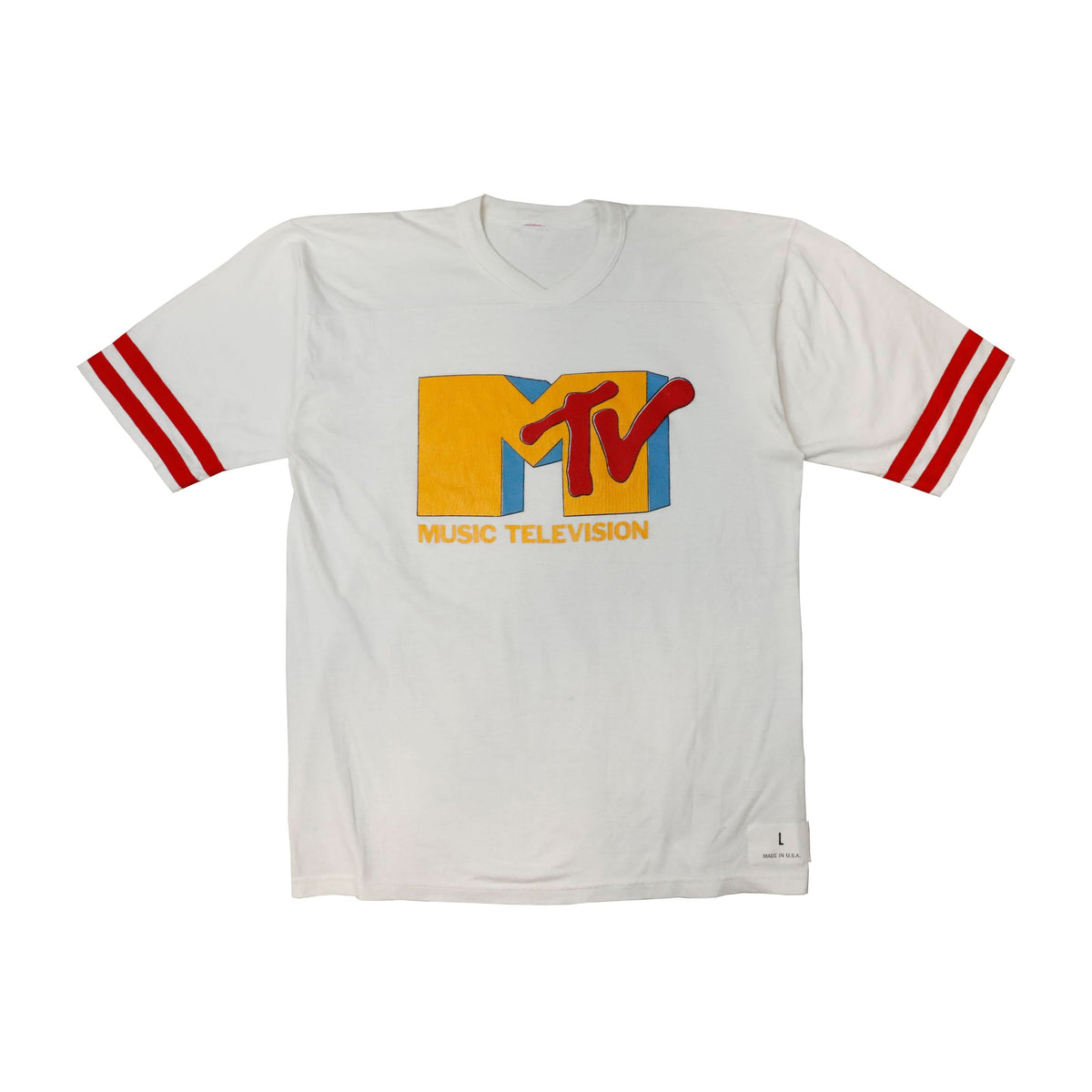 Vintage MTV Music Television Graphic T-Shirt Size N/A