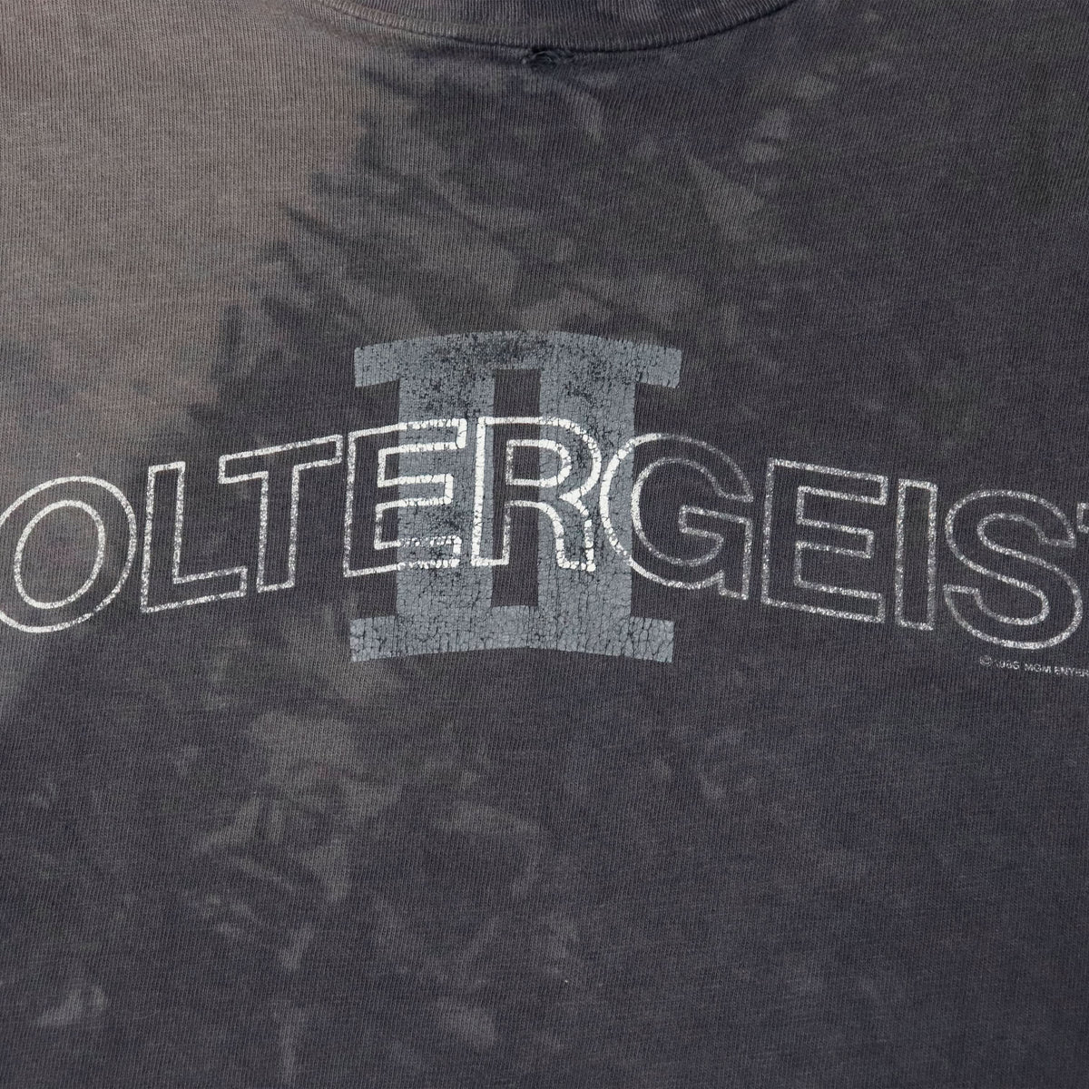 Vintage Hanes 1986 Poltergeist II Horror Movie Faded Graphic T-Shirt Size L