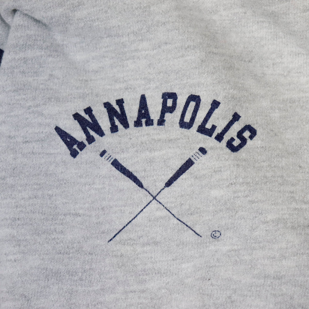 Vintage 1990 Champion Annapolis Reverse Weave Sweatshirt Size XXL