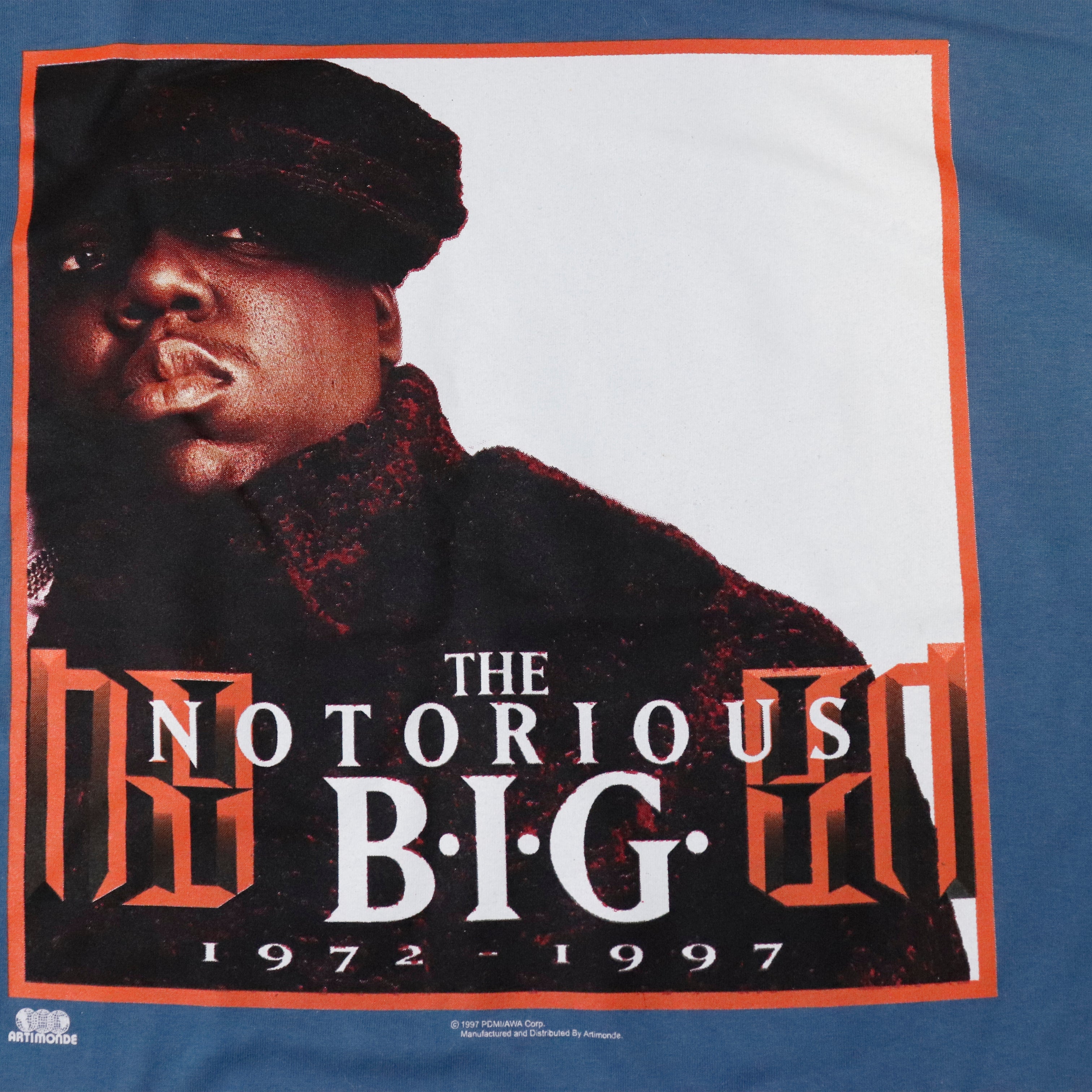 Vintage 1997 Notorious B.I.G. Graphic T-Shirt Size XL