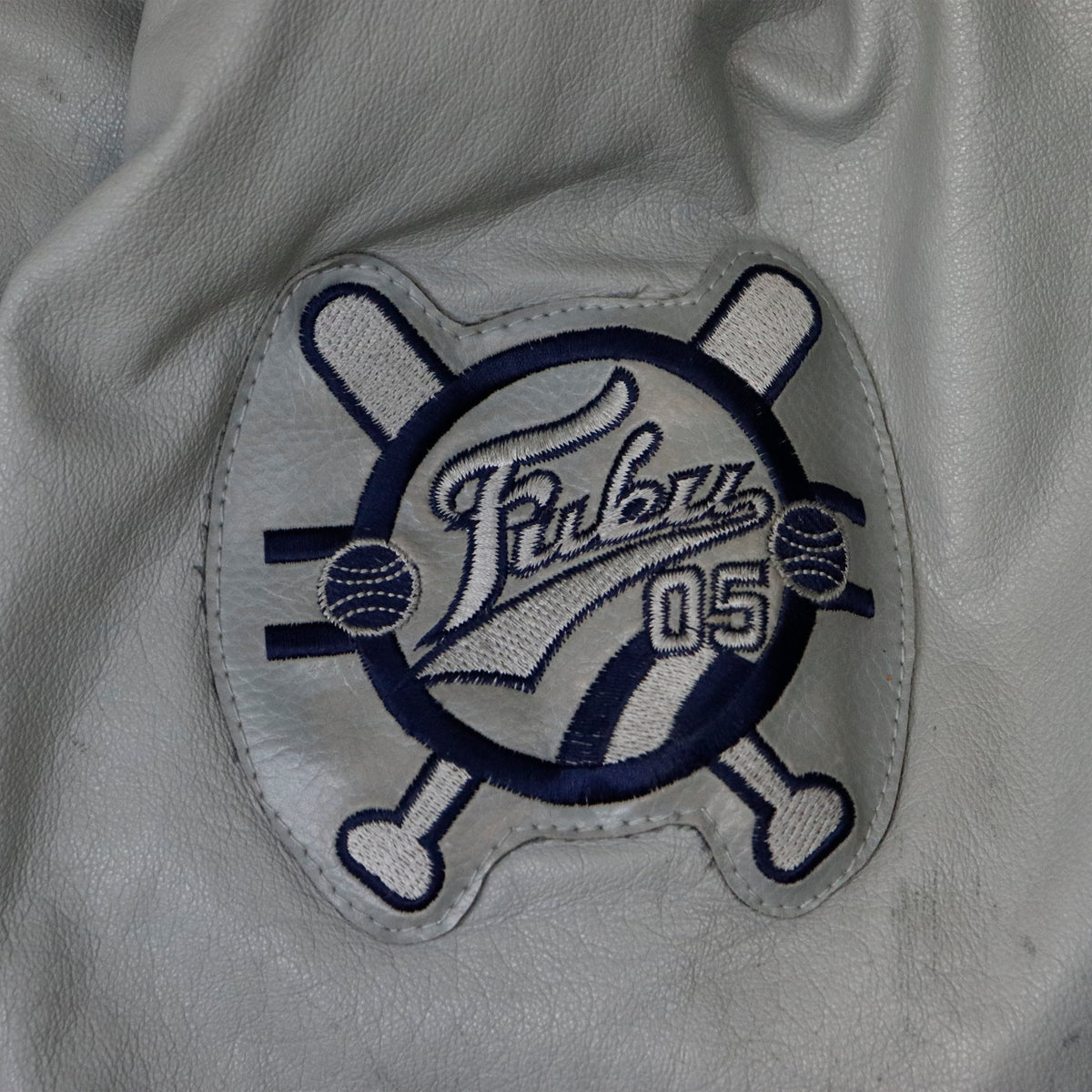Vintage FUBU League 05 Leather Varsity Jacket Size L