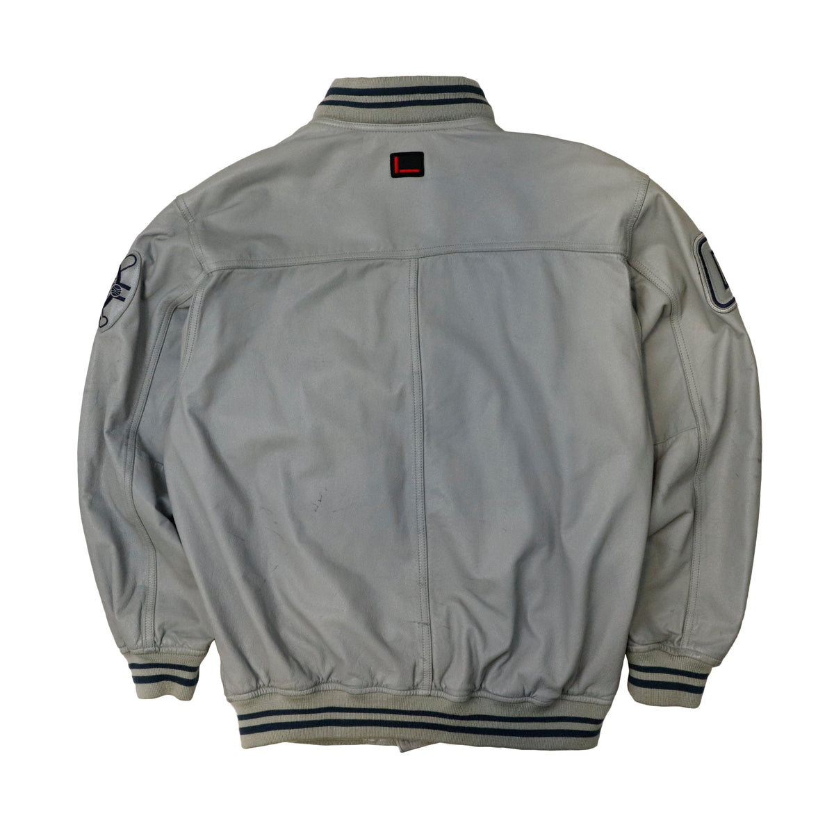 Vintage FUBU League 05 Leather Varsity Jacket Size L