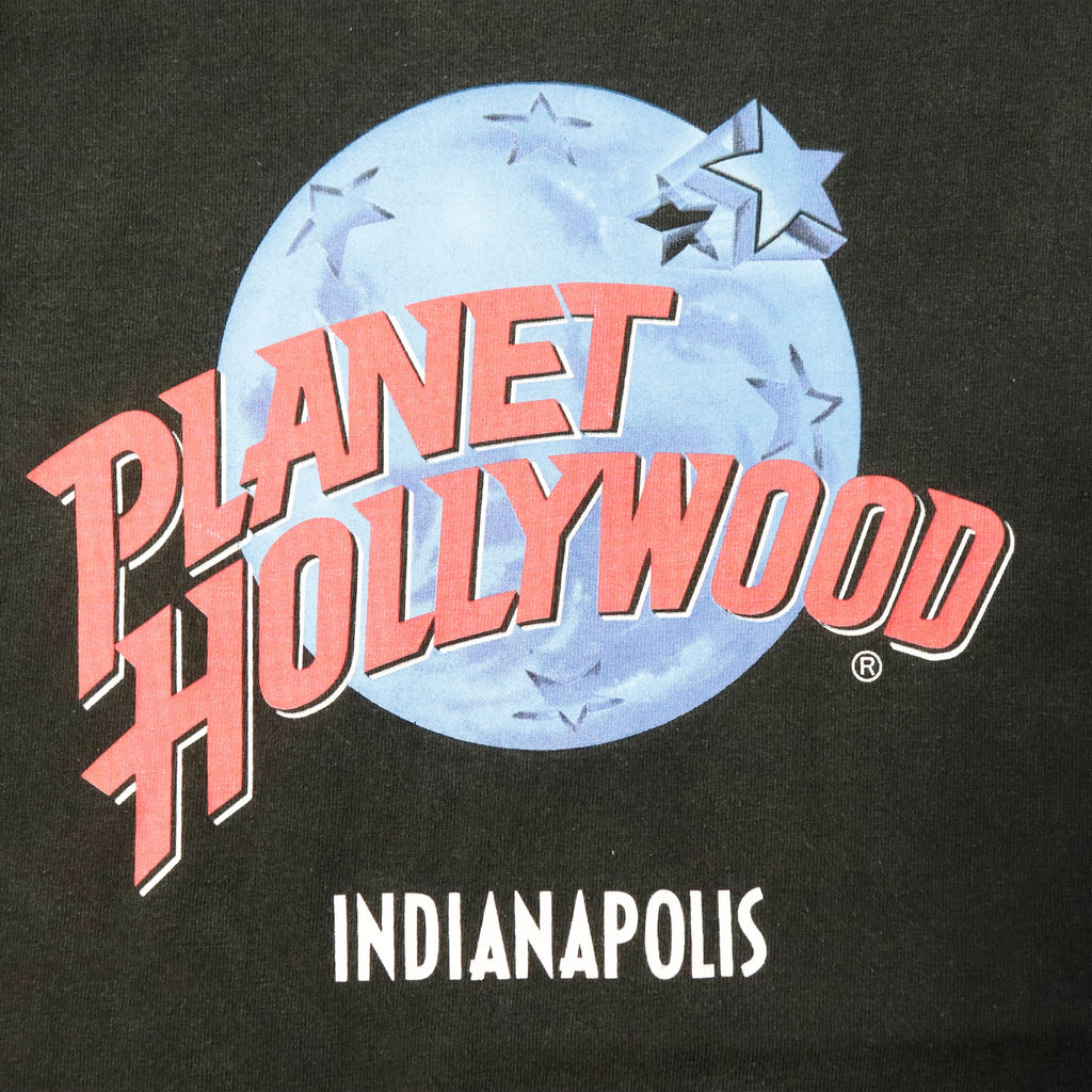 1991s Planet Hollywood Indianapolis Graphic T-Shirt Size L