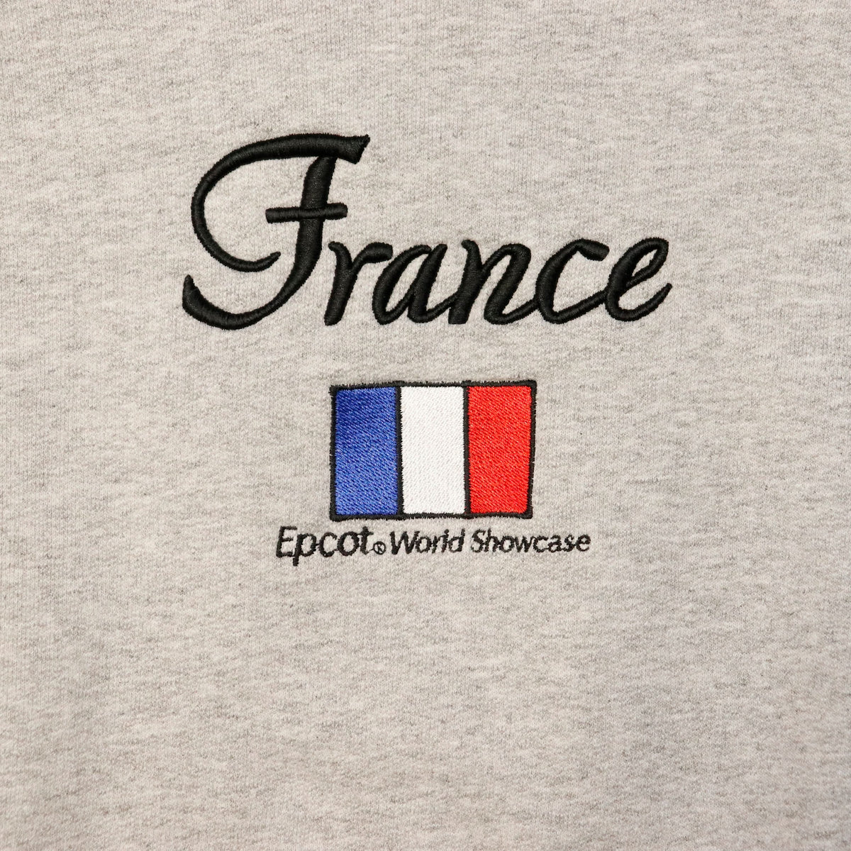Vintage Walt Disney World Epcot France Embroidered Sweatshirt Size N/A