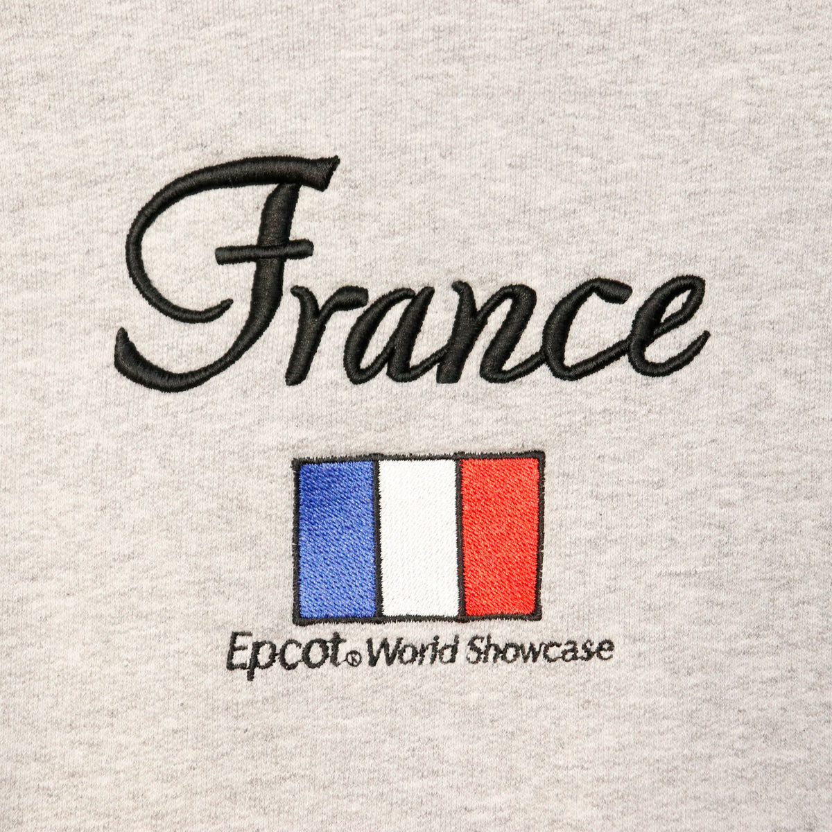 Vintage Walt Disney World Epcot France Embroidered Sweatshirt Size N/A