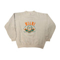 Vintage Miami Dolphins Embroidered Sweatshirt Size L