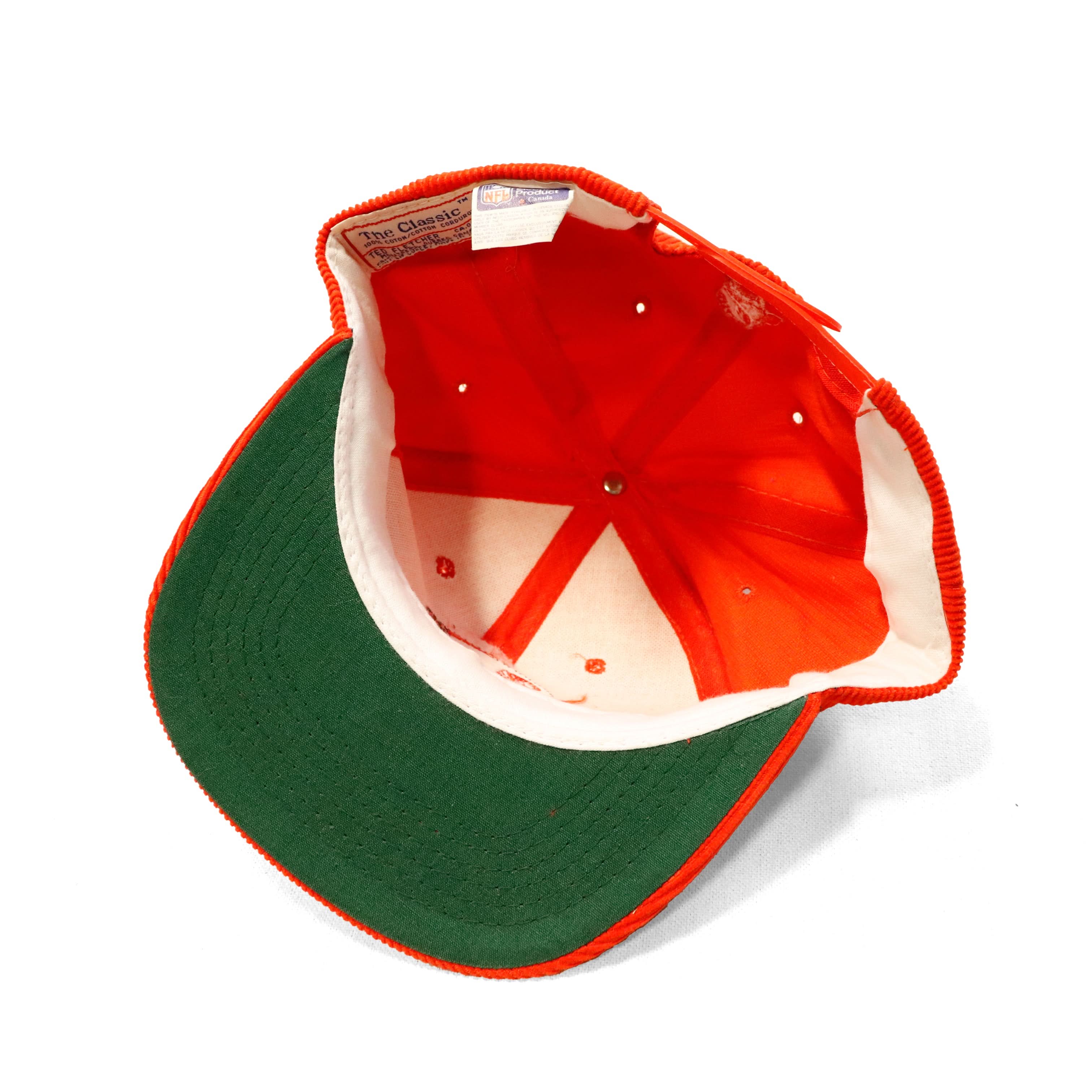 Vintage Ted Fletcher Buccaneers Corduroy Snapback Hat Size One Size