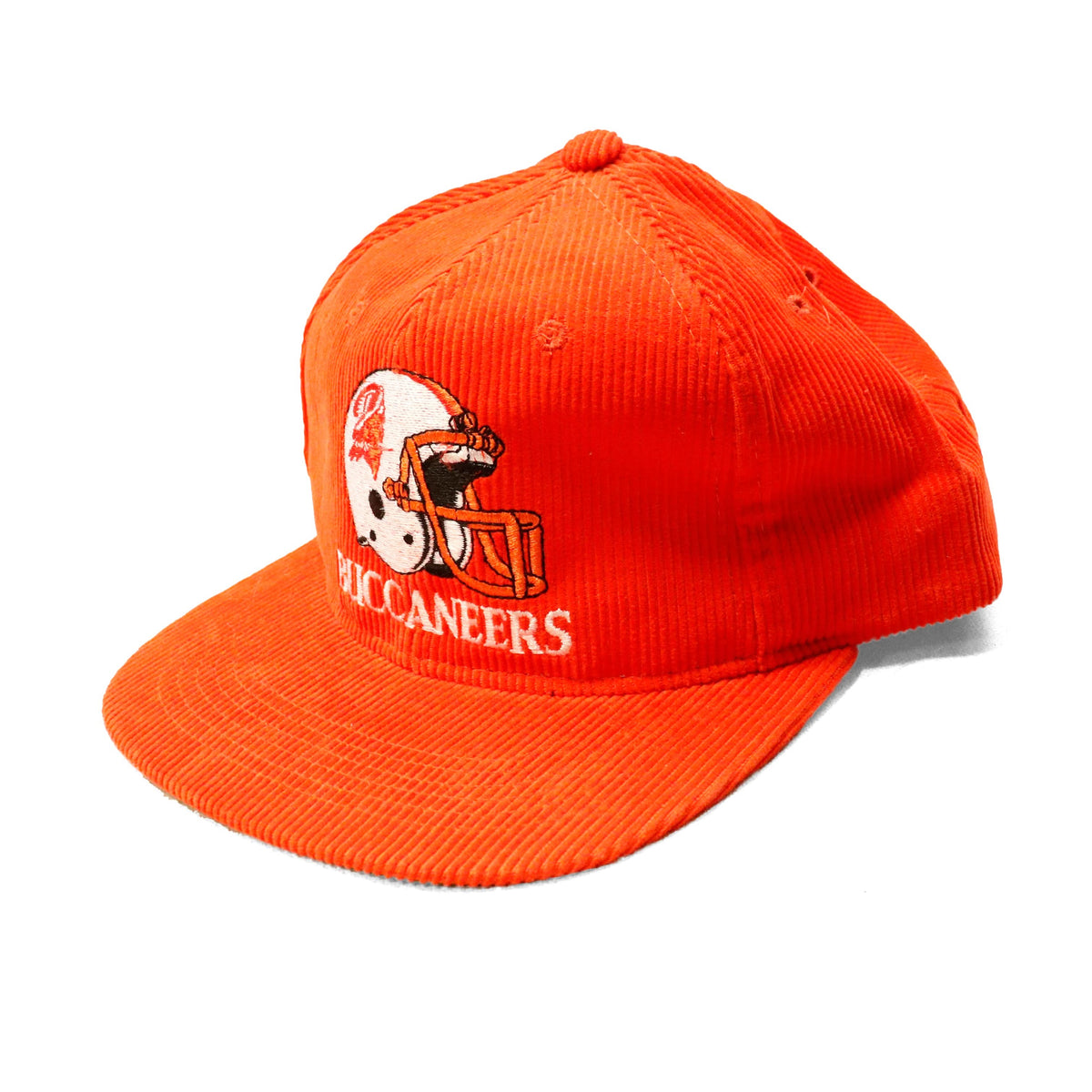 Vintage Ted Fletcher Buccaneers Corduroy Snapback Hat Size One Size