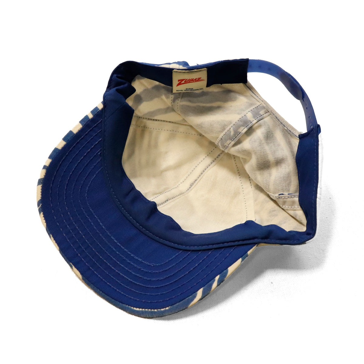 Vintage Zubaz Toronto Argonauts Zebra Stripe Snapback Hat Size One Size