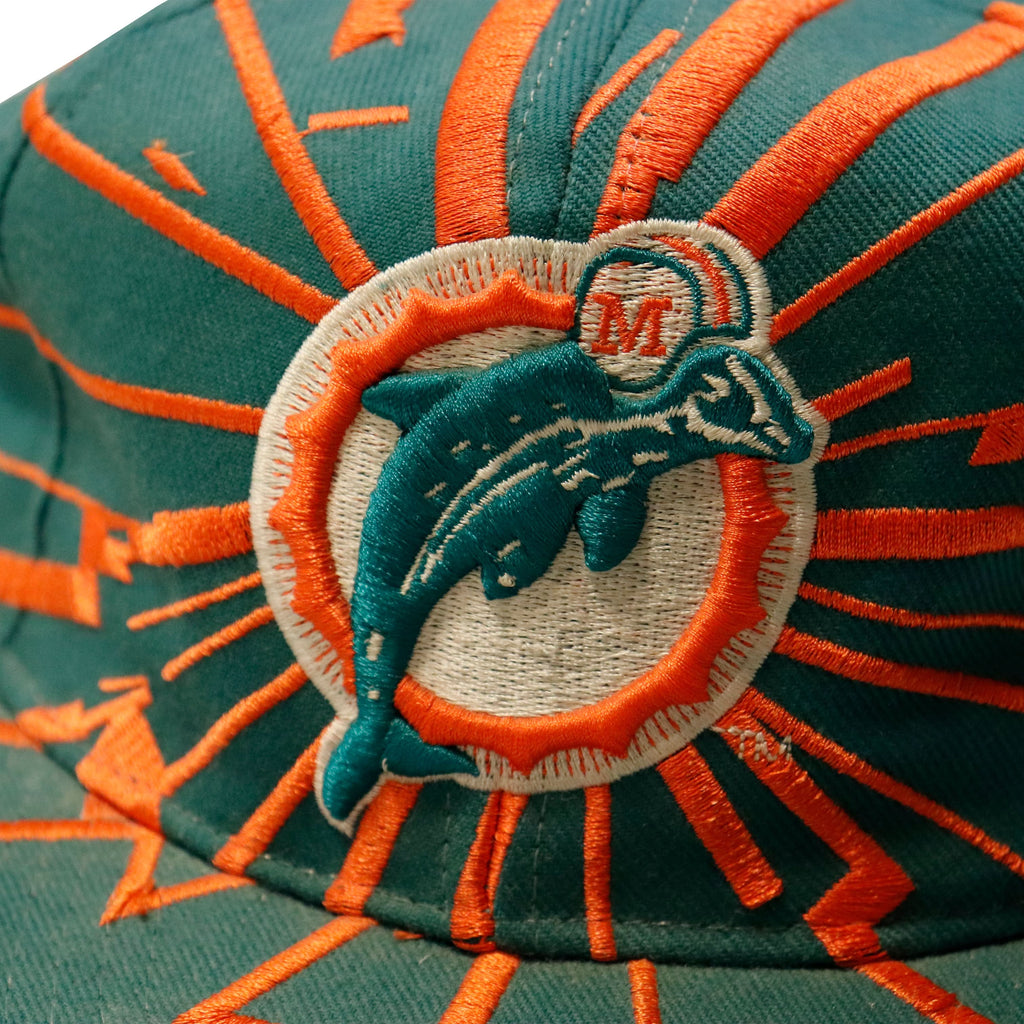 Vintage Miami Dolphins Snapback Embroidered snapback Hat Size One Size