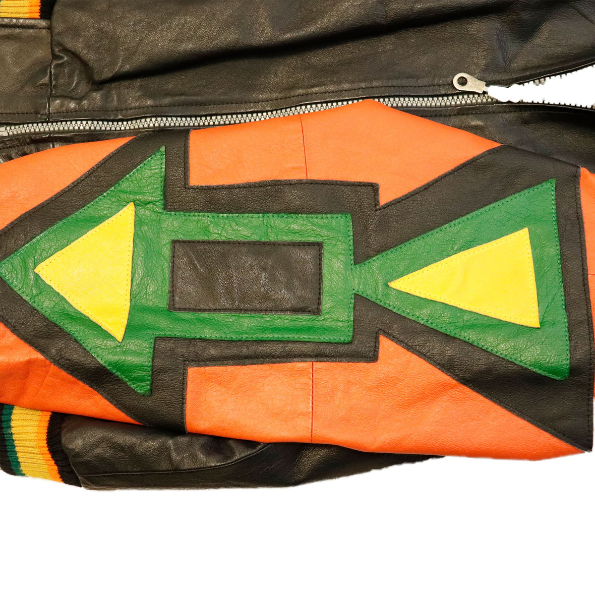 Vintage MTV Yo MTV Raps Leather Hooded Jacket Size L RARE!