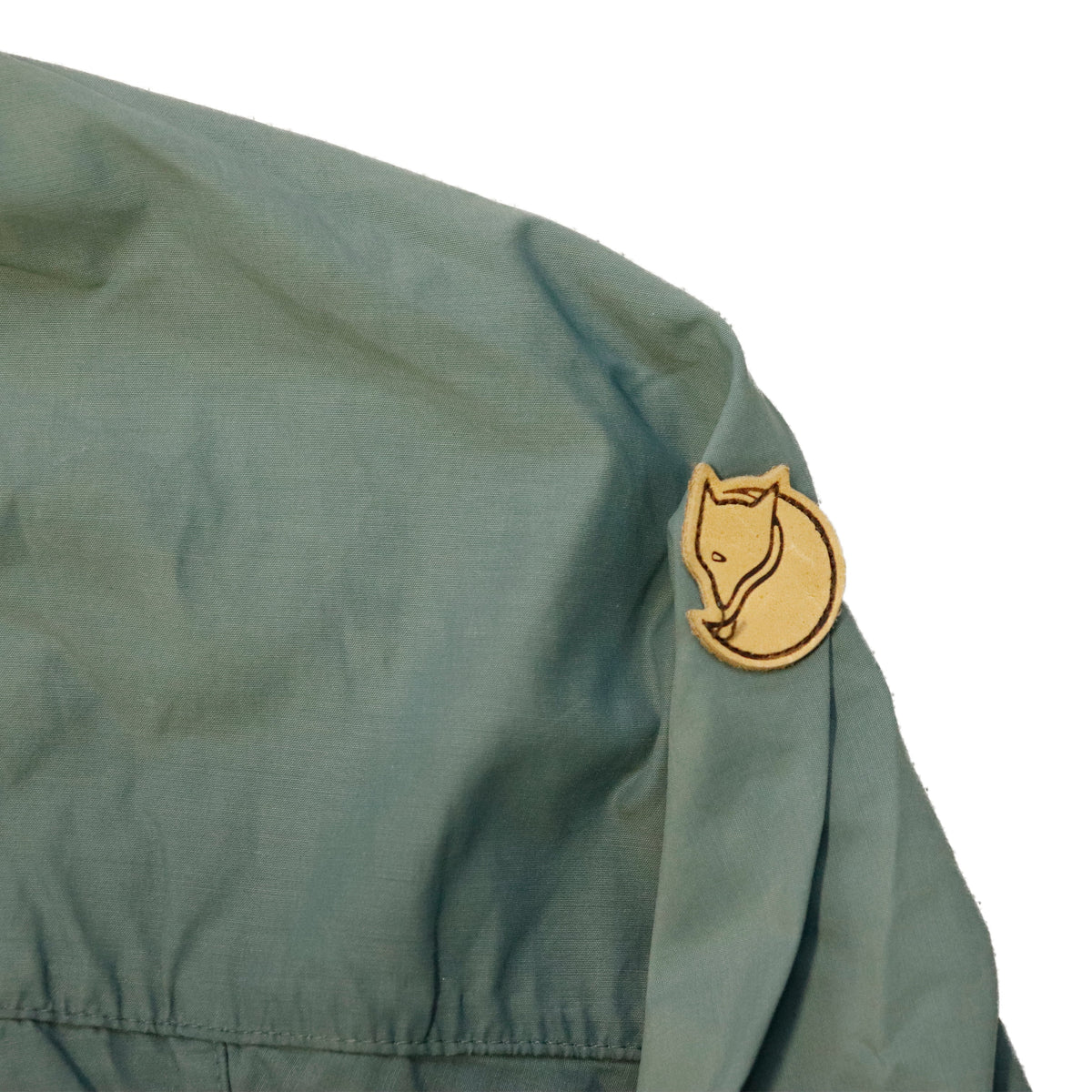 Vintage Fjallraven Hooded Zip Front Jacket Size S green