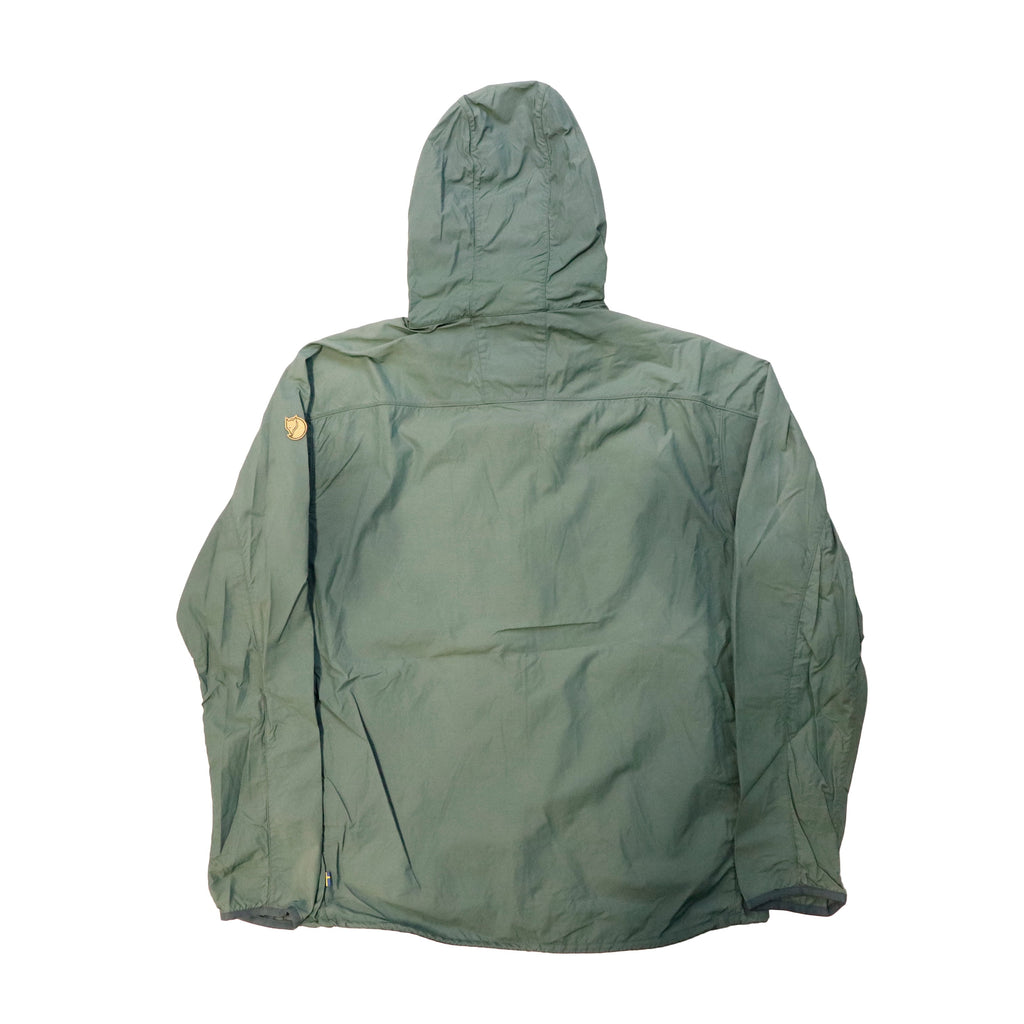 Vintage Fjallraven Hooded Zip Front Jacket Size S green