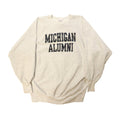 Vintage Champion Michigan Alumni Reverse Weave Sweatshirt Size XXL